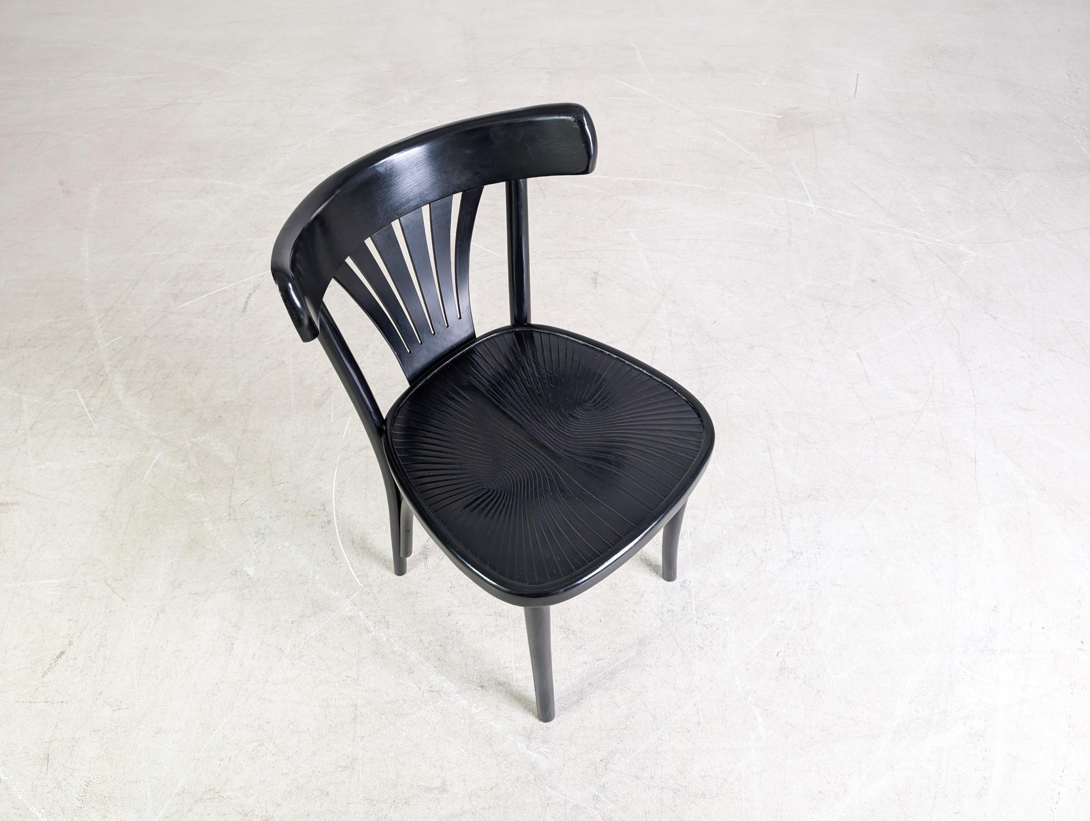 Bentwood Original Midcentury Stuhl ZPM Radomsko Kaffeehausstuhl Bugholz For Sale