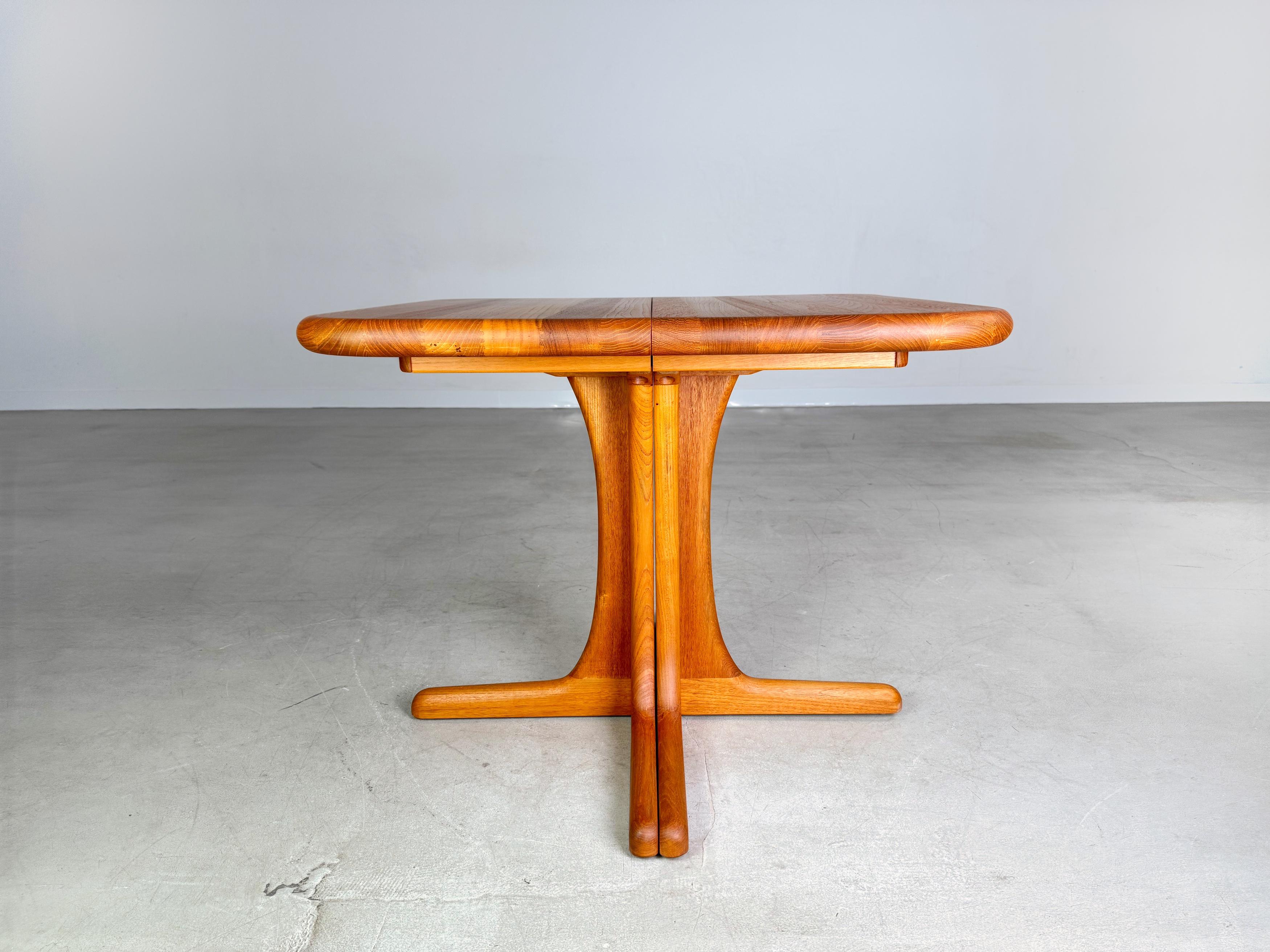 Mid-Century Modern Original Midcentury Teak Esstisch ausziehbar 1960s Vintage Tisch en vente