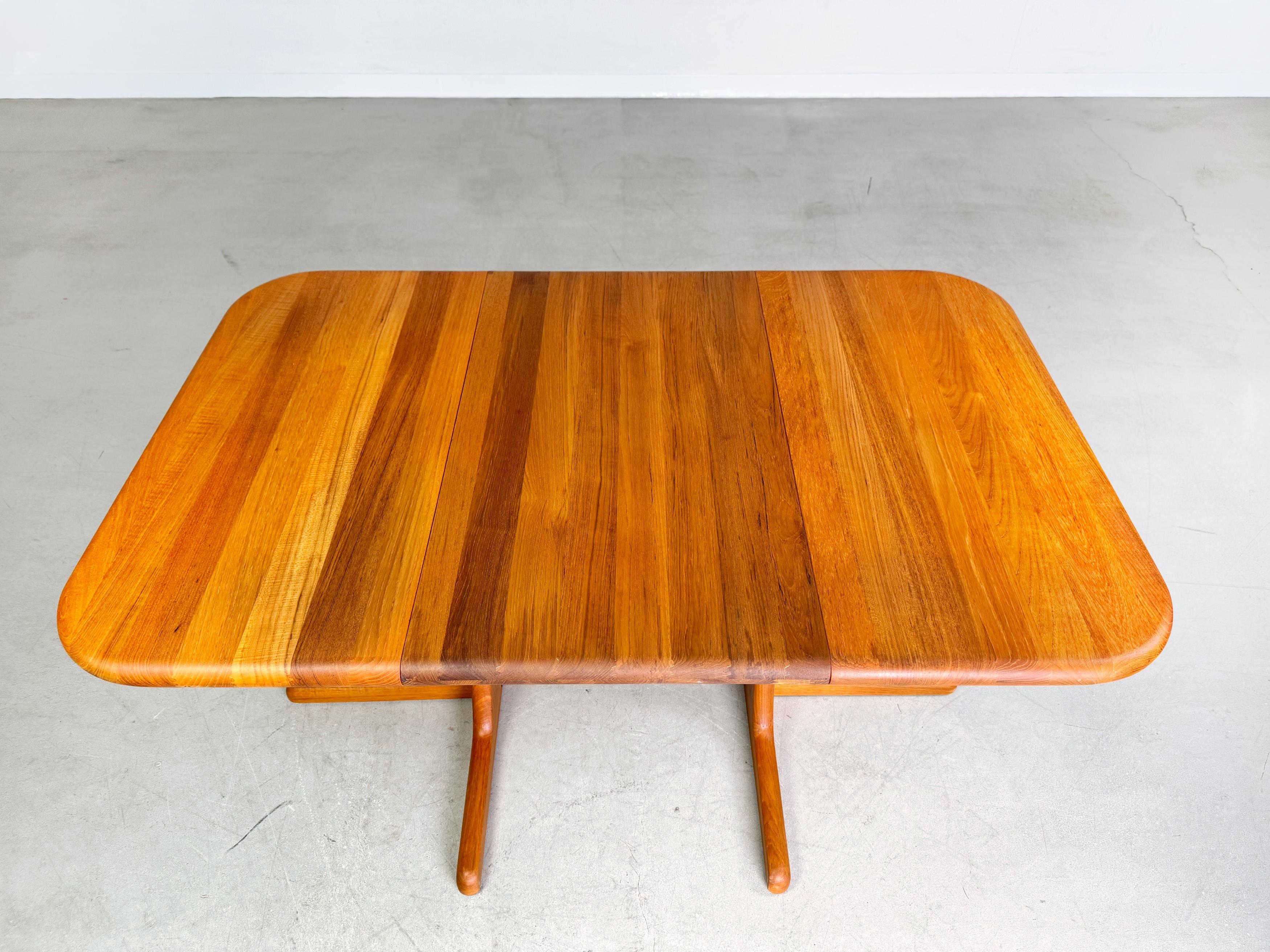 Original Midcentury Teak Esstisch ausziehbar 1960s Vintage Tisch en vente 2