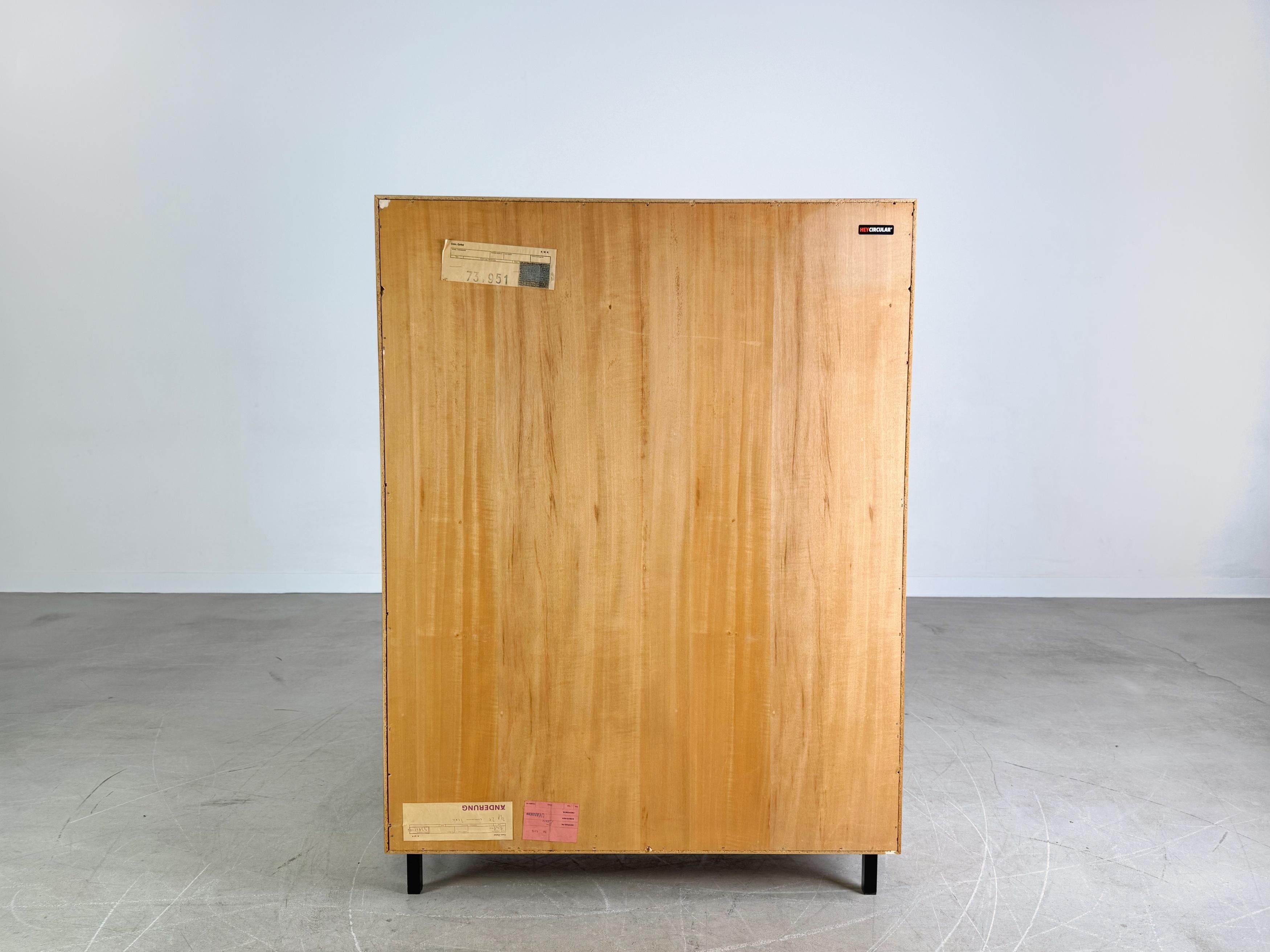 Original Midcentury WK Möbel Schrank Kommode Teak 1960 Vintage For Sale 1