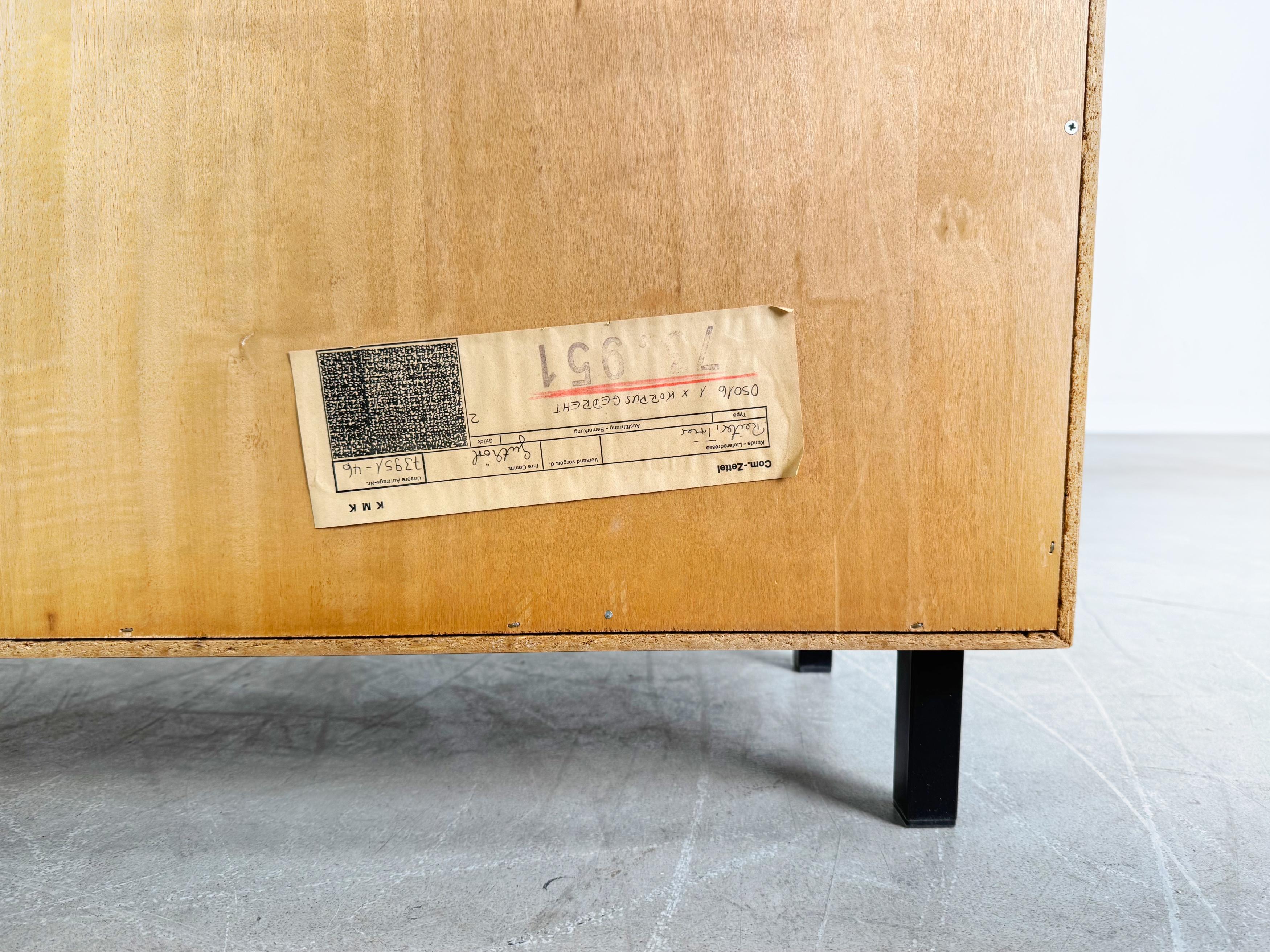 Original Midcentury WK Möbel Vitrine II Schrank Teak 1960 Vintage 1