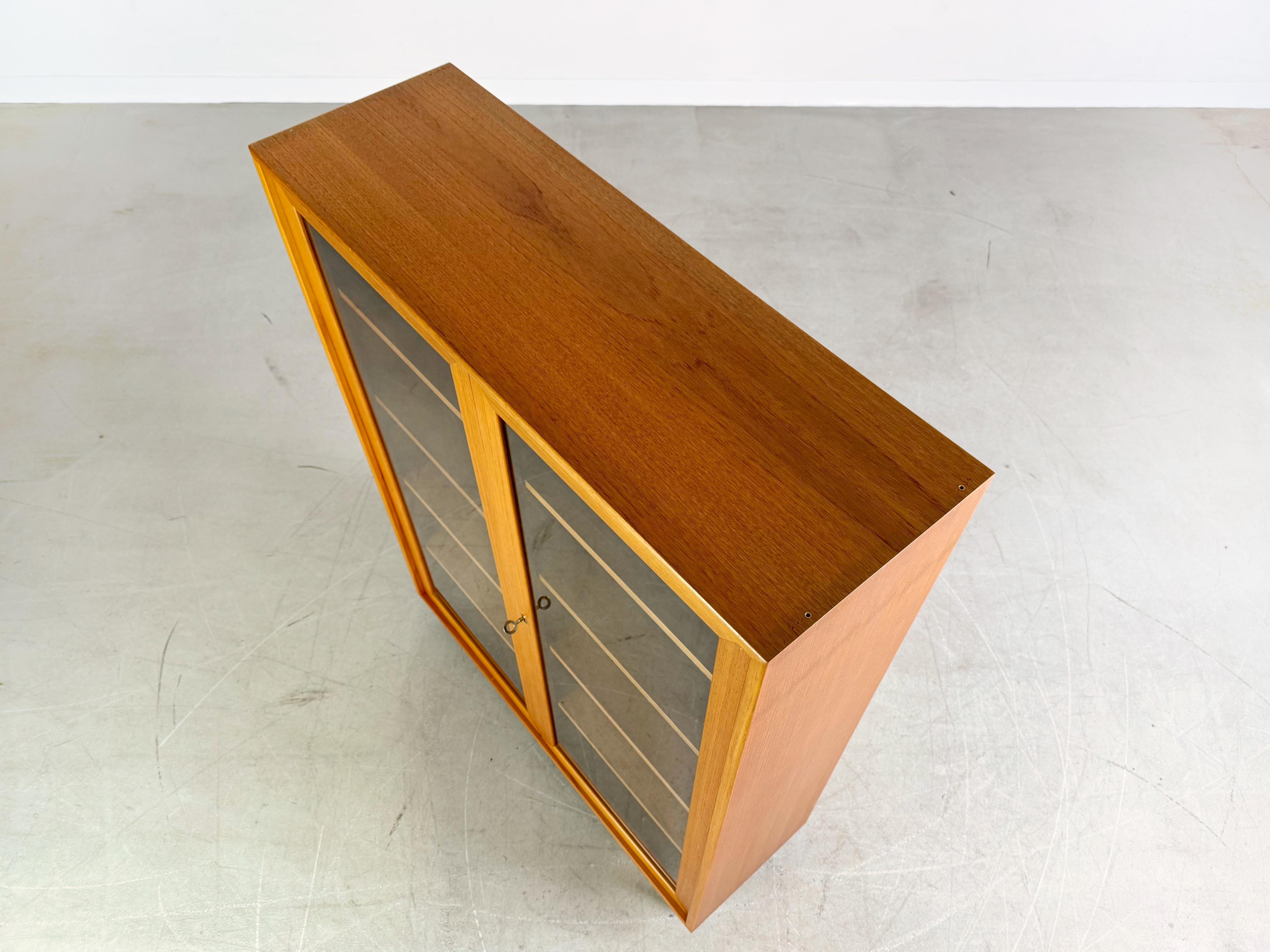 Original Midcentury WK Möbel Vitrine II Schrank Teak 1960 Vintage 3