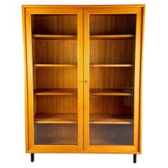 Original Midcentury WK Möbel Vitrine Schrank Teak 1960 Vintage
