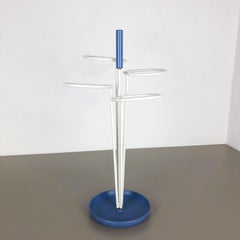 Original Minimalist Matégot Style Metal Pop Art Umbrella Stand, Germany, 1960s