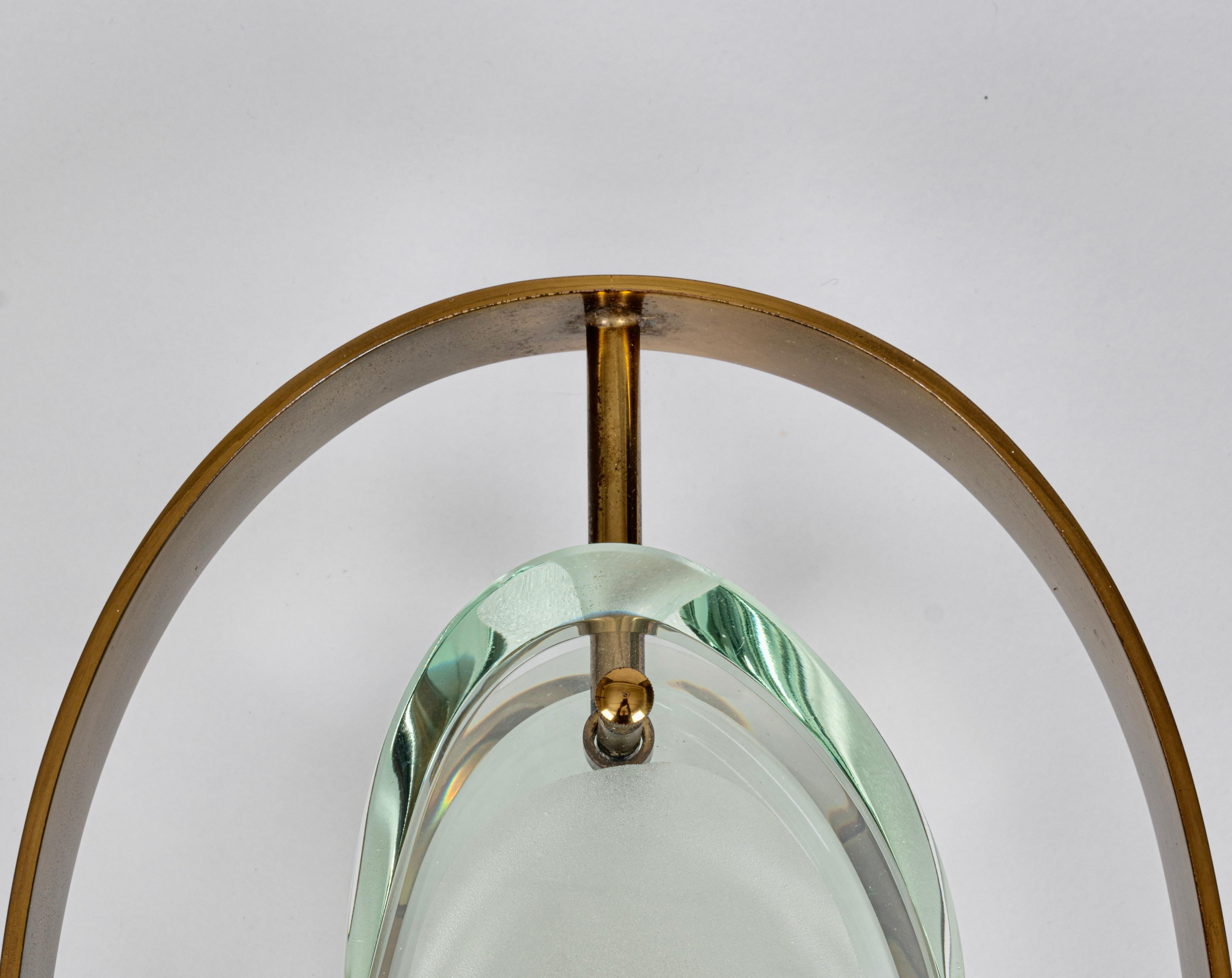 Mid-20th Century Original Mod. 2240 'Micro' Appliques by Max Ingrand for Fontana Arte, c.1961 For Sale