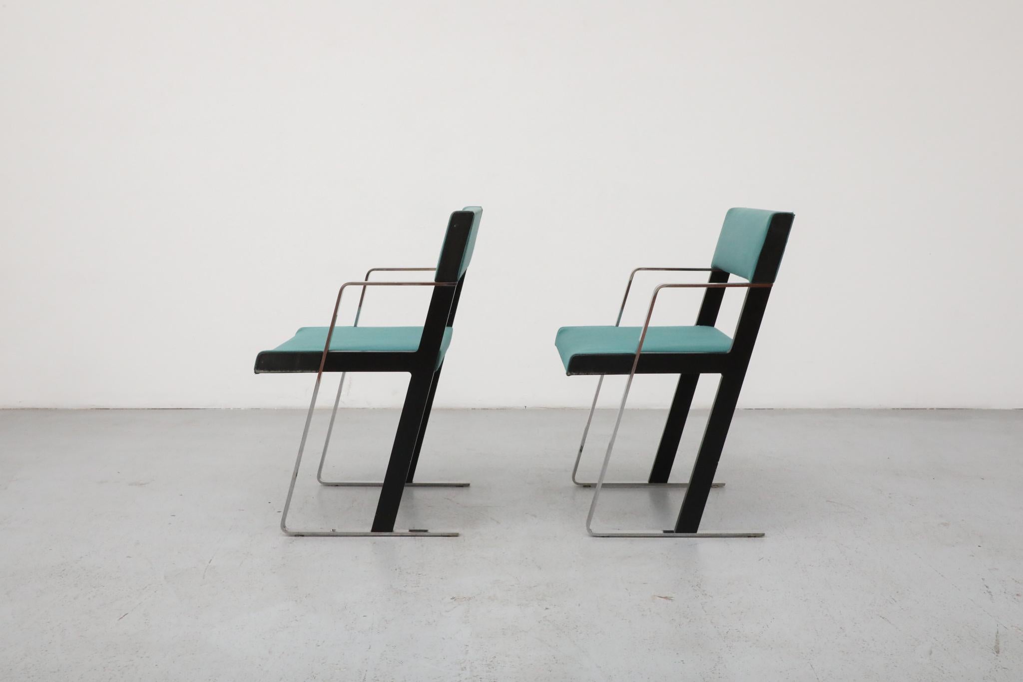 Postmoderne Chaises Model No SDC de Dick Spierenburg pour Castelijn, 1978 en vente