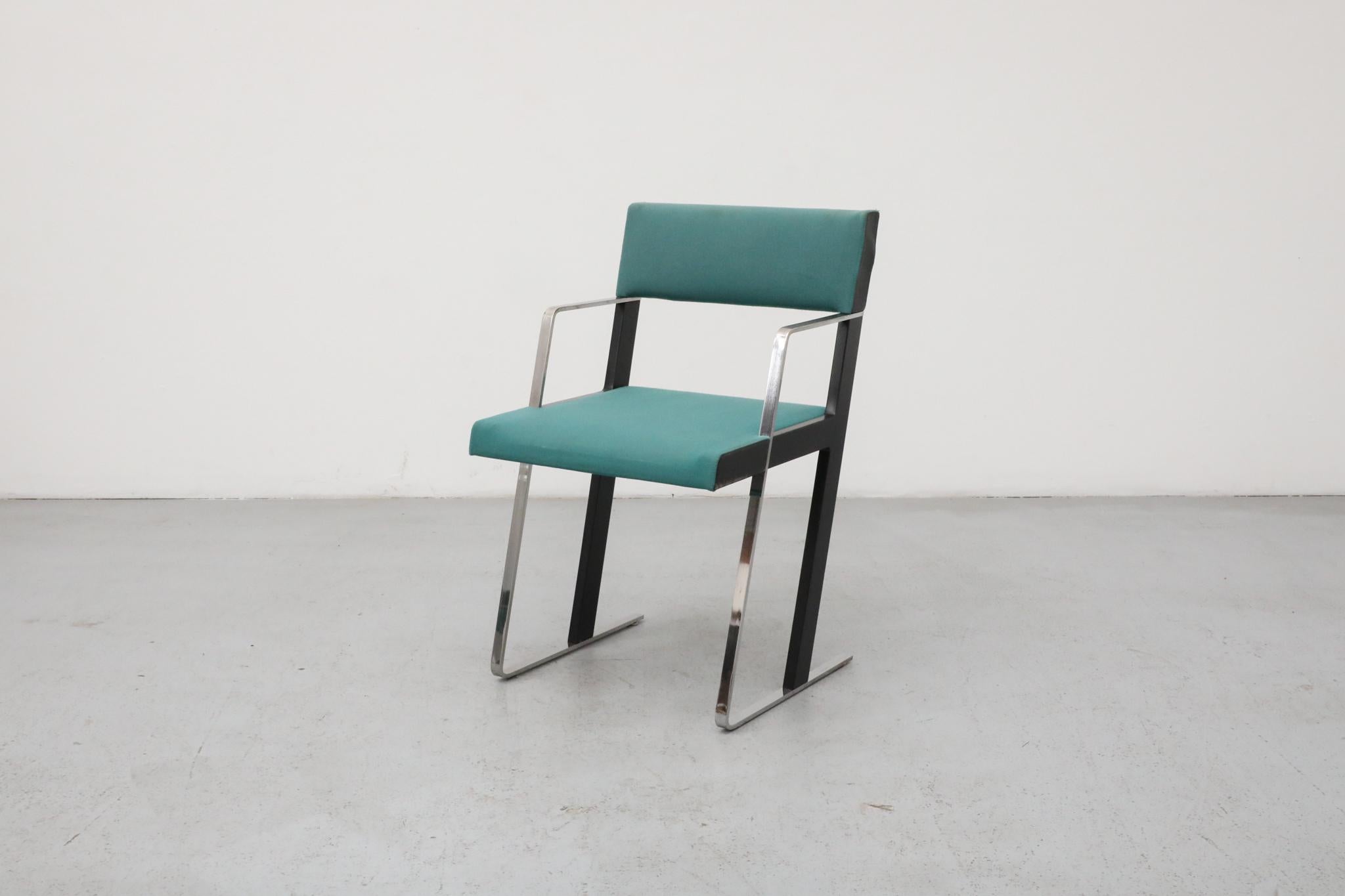 Métal Chaises Model No SDC de Dick Spierenburg pour Castelijn, 1978 en vente