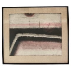 Peinture abstraite moderne originale de Lawrence Calcagno