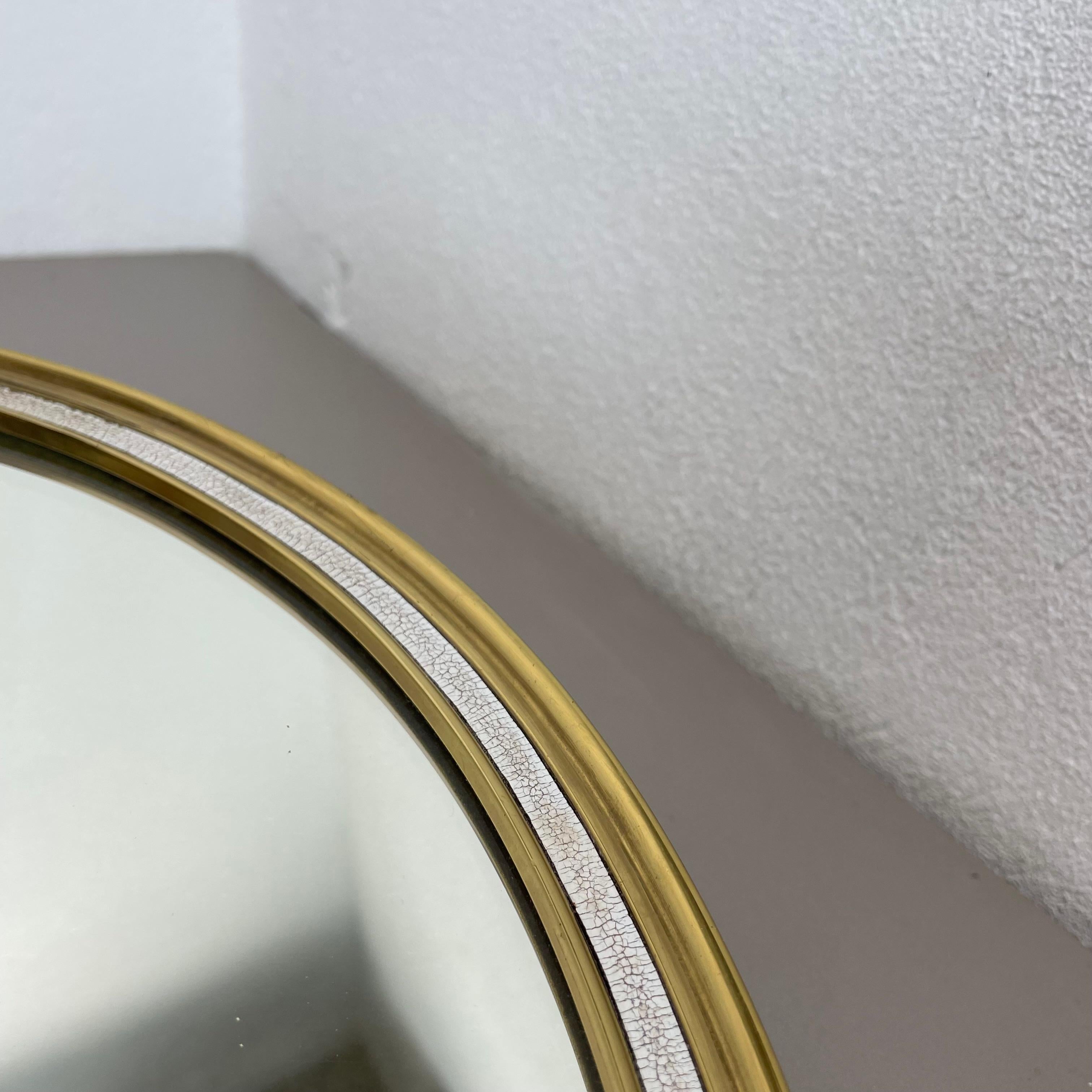Miroir de table original The Moderns en laiton Vereinigte Werkstätten Munich, Allemagne années 1950 en vente 3