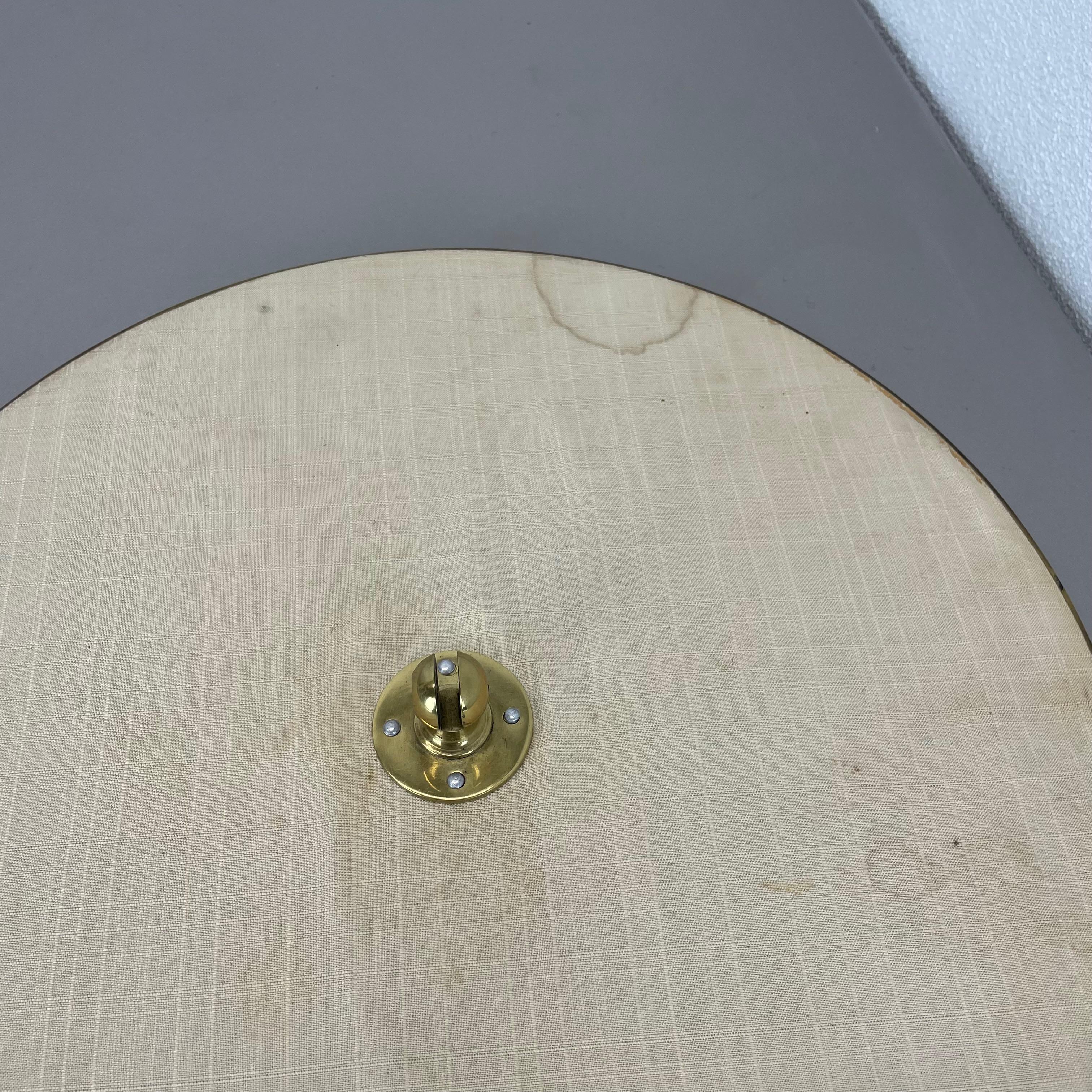 Miroir de table original The Moderns en laiton Vereinigte Werkstätten Munich, Allemagne années 1950 en vente 7