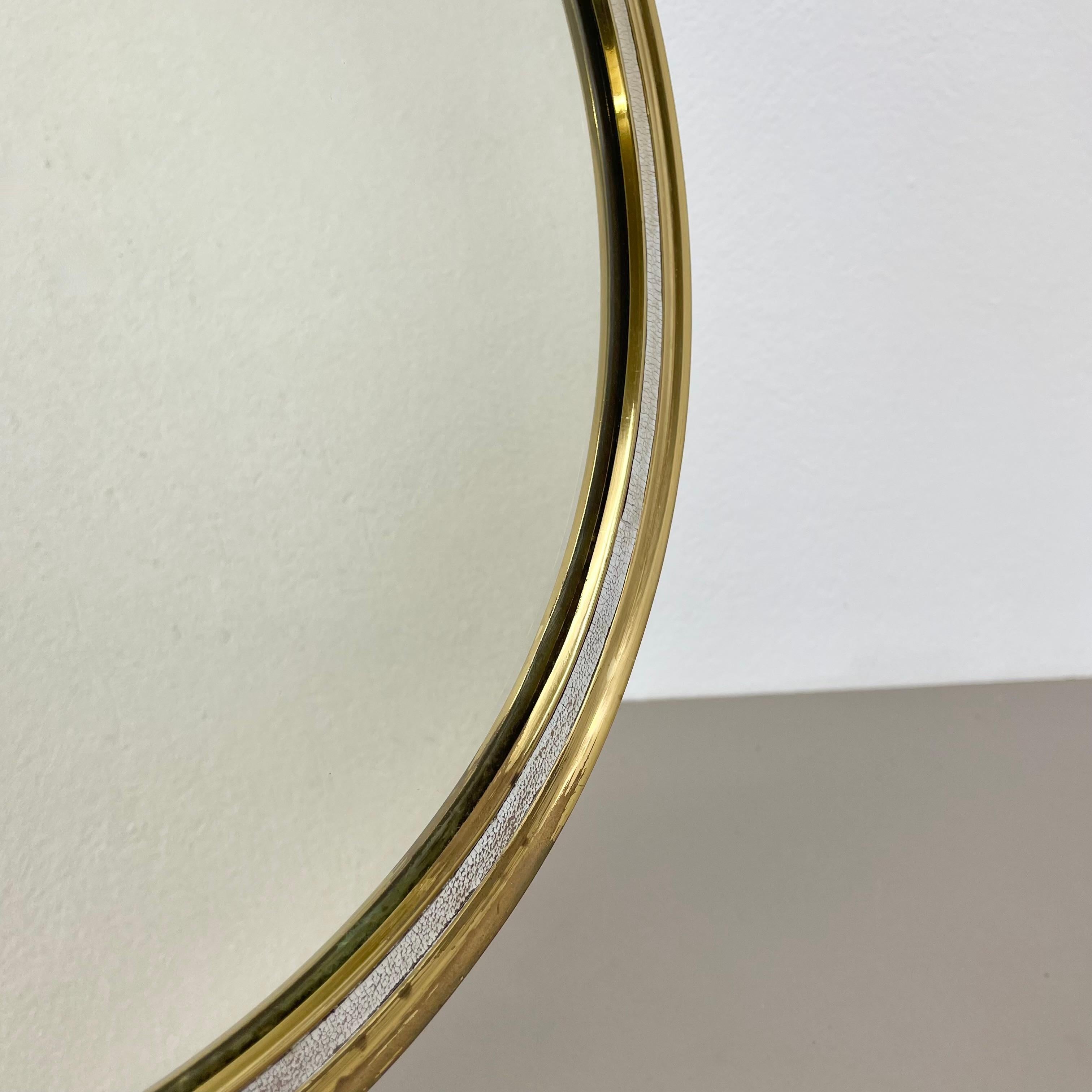 Miroir de table original The Moderns en laiton Vereinigte Werkstätten Munich, Allemagne années 1950 en vente 9