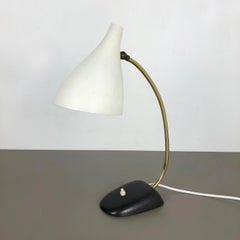 Original Modernist 1960s Metal Table Light Made by Cosack, Germany