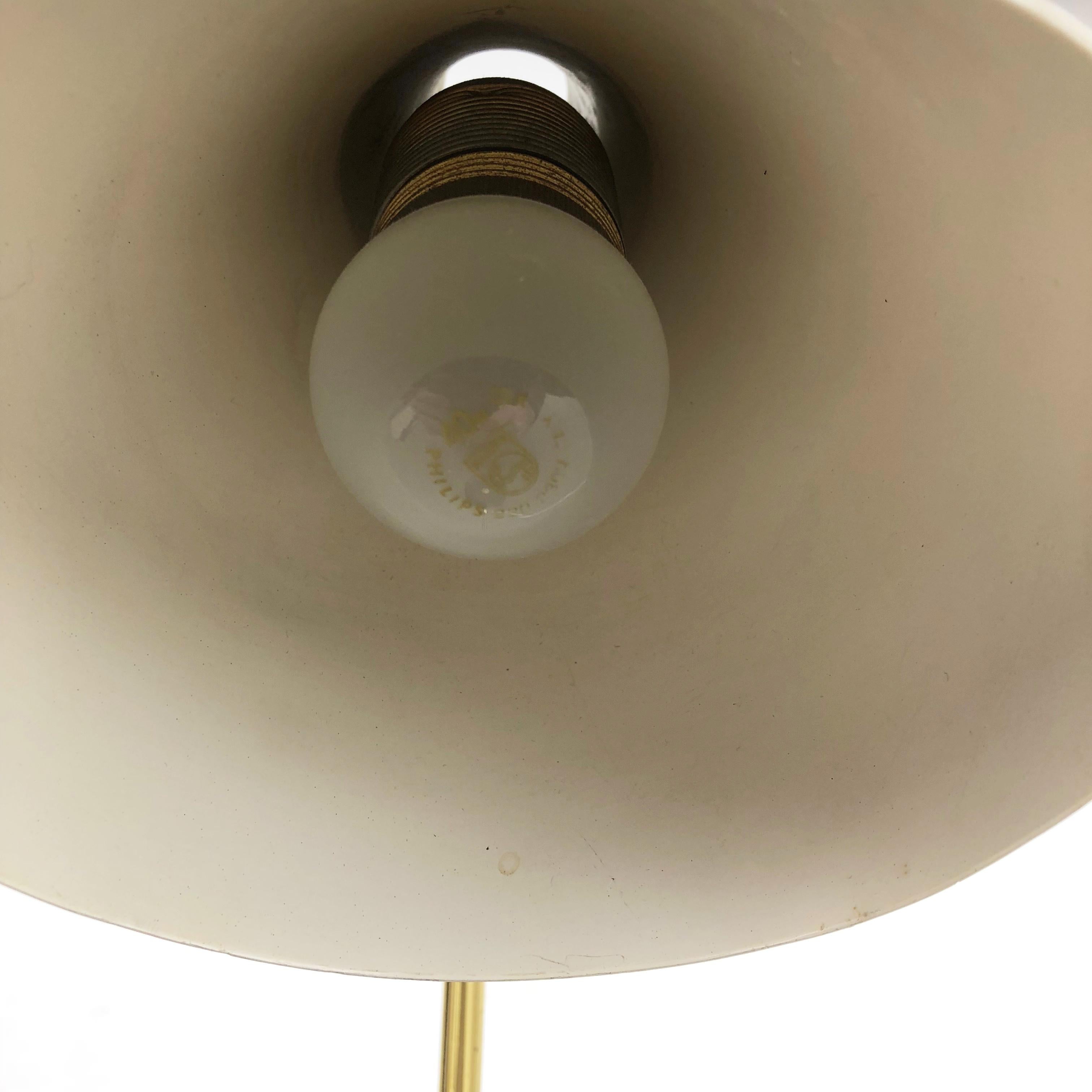 Original Modernist 1960s Metal Table Light Made by Cosack, Germany For Sale 2