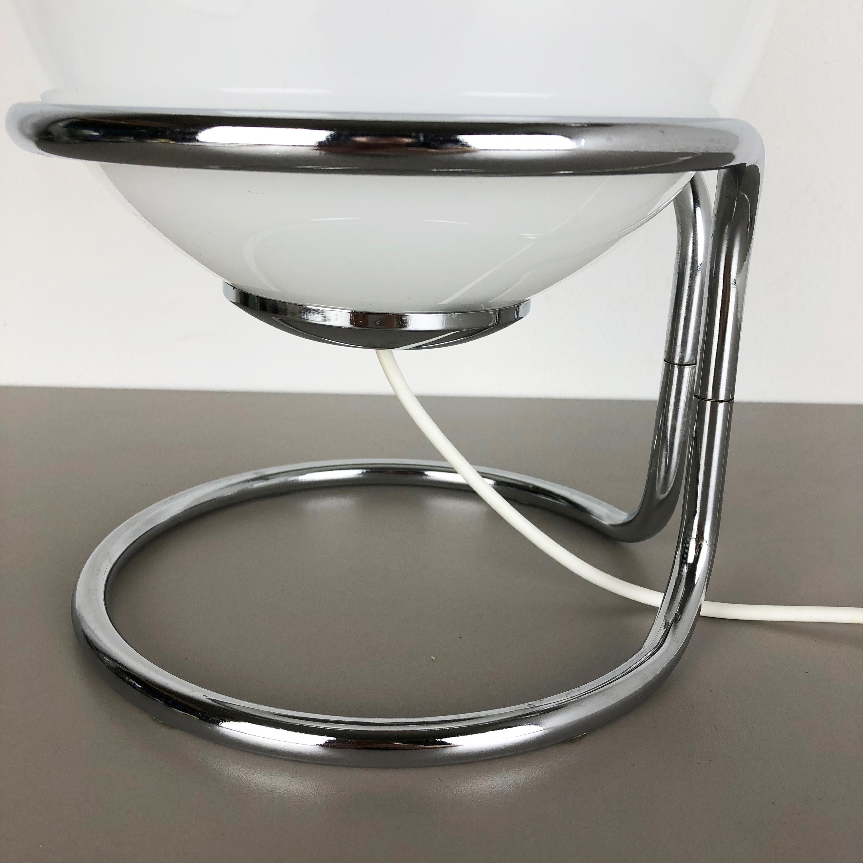 Original Modernist 1960s Sputnik Chromed Table Light by Honsel Lights, Germany 5