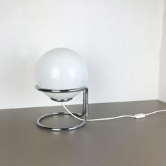 Original Modernist 1960s Sputnik Chromed Table Light by Honsel Lights, Germany