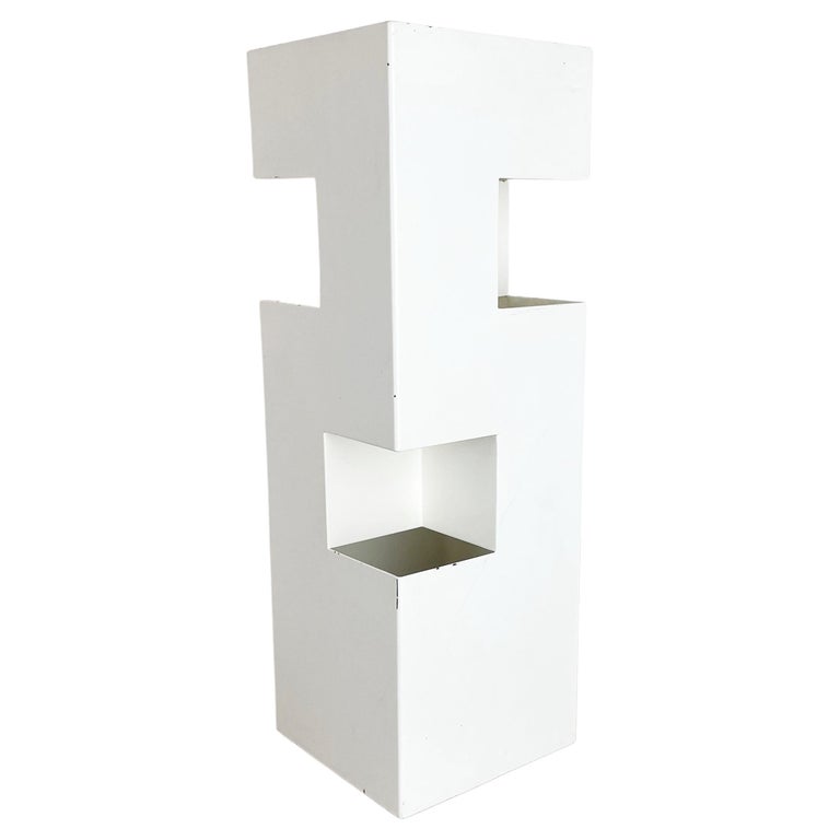 Original Modernist Cubic Pop Art Metal Umbrella Stand, France, 1970s ...