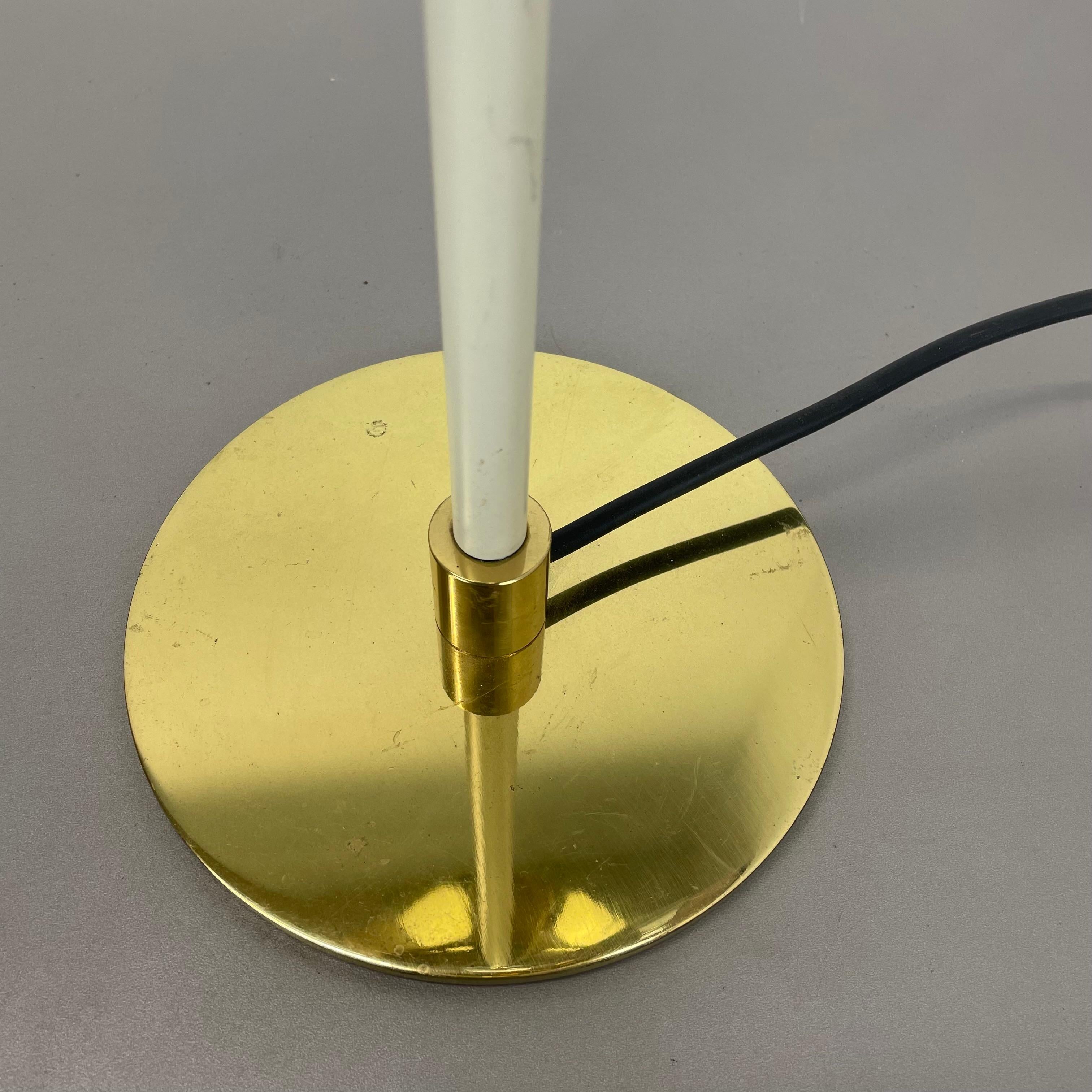 Original Modernist large 72cm brass Table Light by ANTA Leuchten, Germany, 1980s For Sale 8