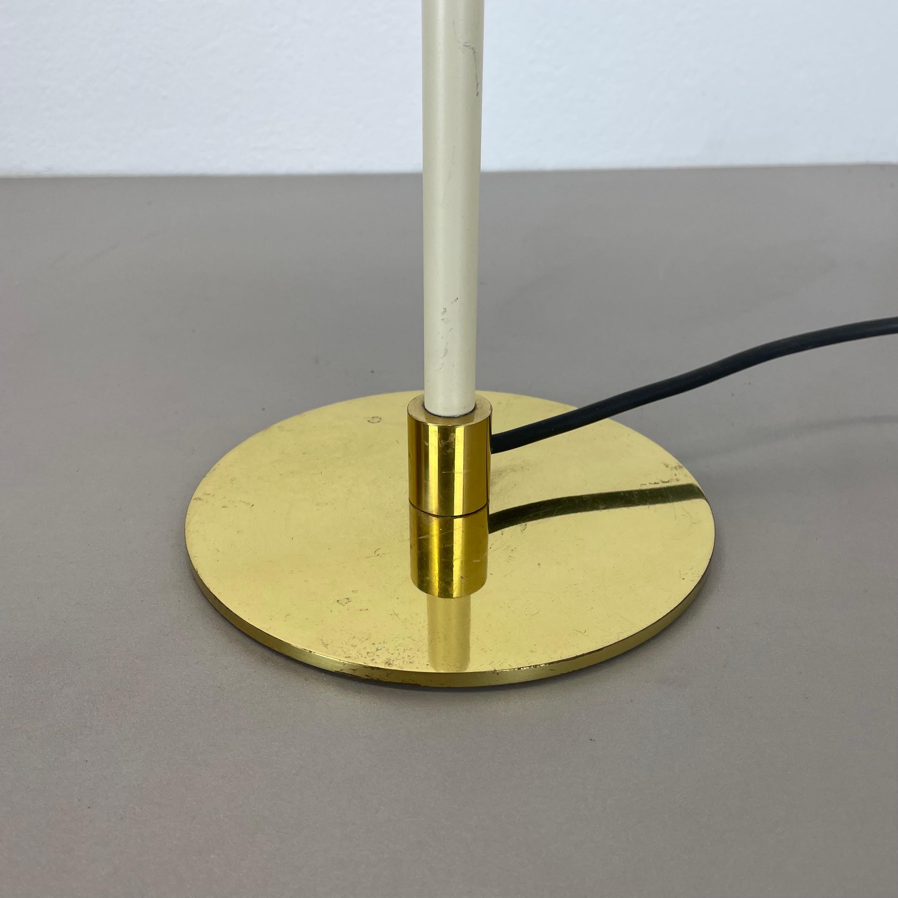 Original Modernist large 72cm brass Table Light by ANTA Leuchten, Germany, 1980s For Sale 9