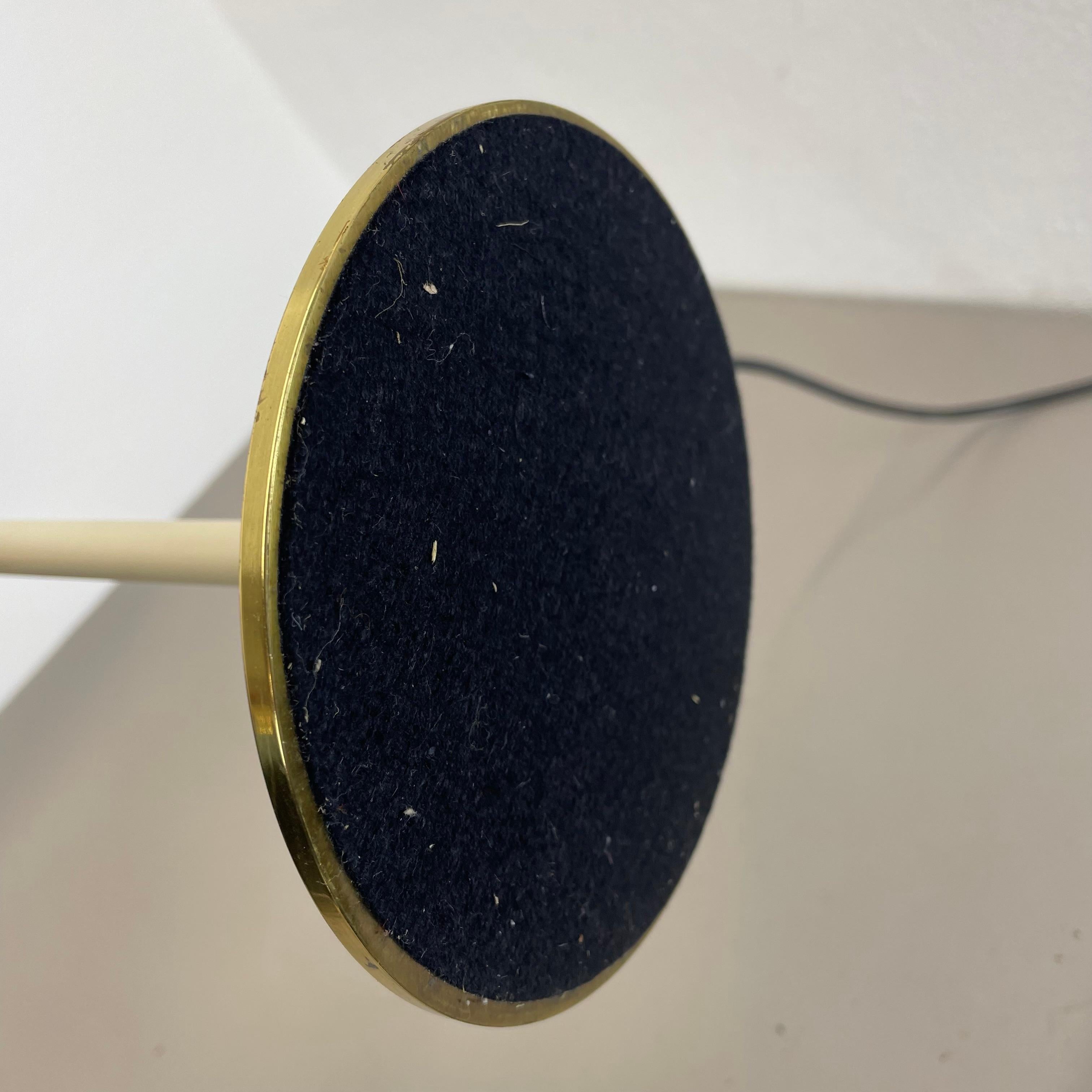 Original Modernist large 72cm brass Table Light by ANTA Leuchten, Germany, 1980s For Sale 10