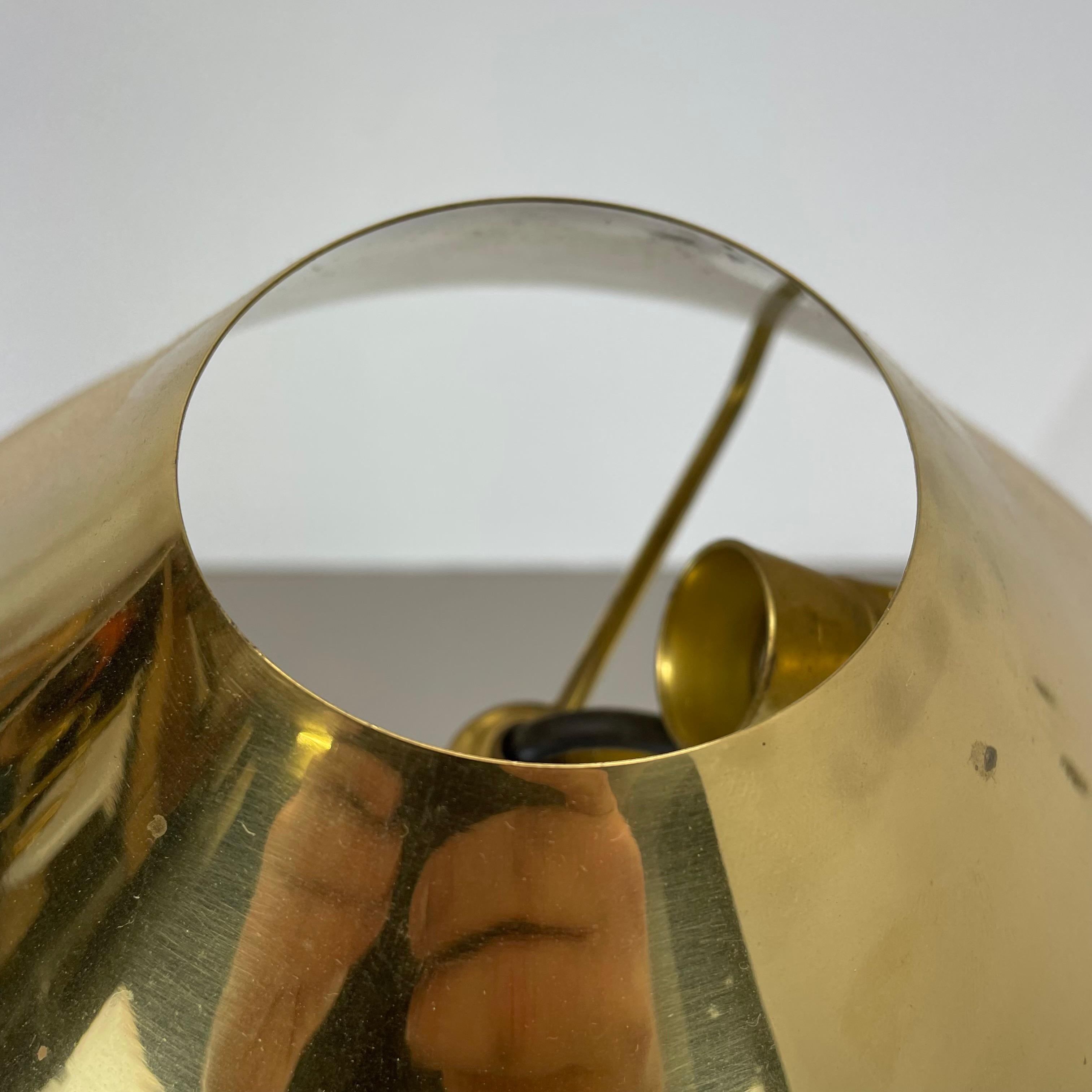 Original Modernist large 72cm brass Table Light by ANTA Leuchten, Germany, 1980s For Sale 1