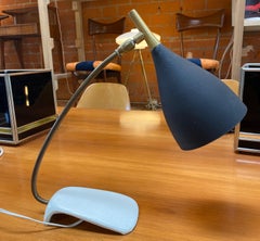 Original Modernist Metal Table Light Made by Cosack, Germany, 1970s