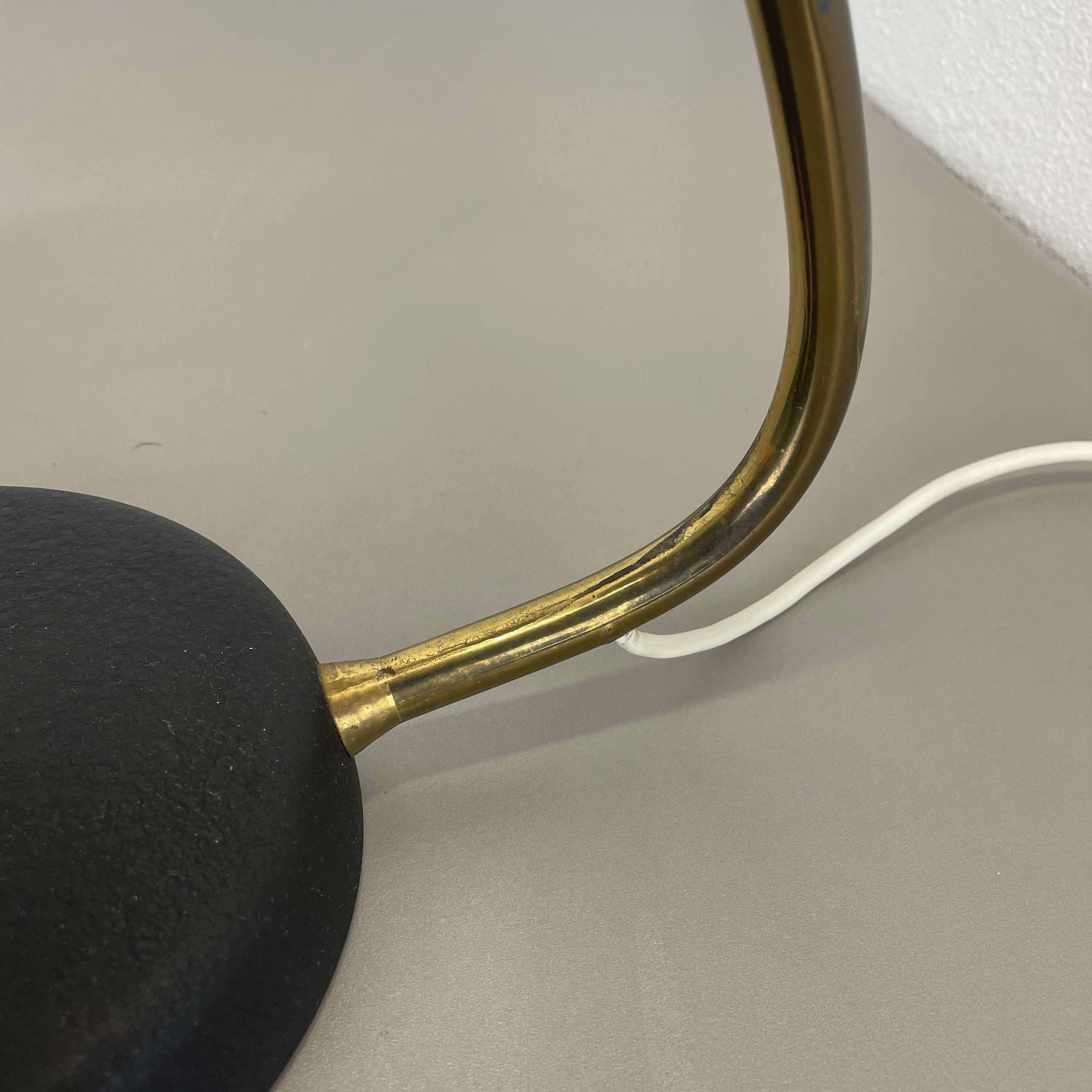 Métal Lampe de table moderniste originale en métal jaune par Cosack Leuchen, Allemagne, années 1960 en vente