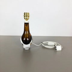 Original Mona Morales-Schildt Glass Desk Table Light for Kosta, Sweden, 1960s