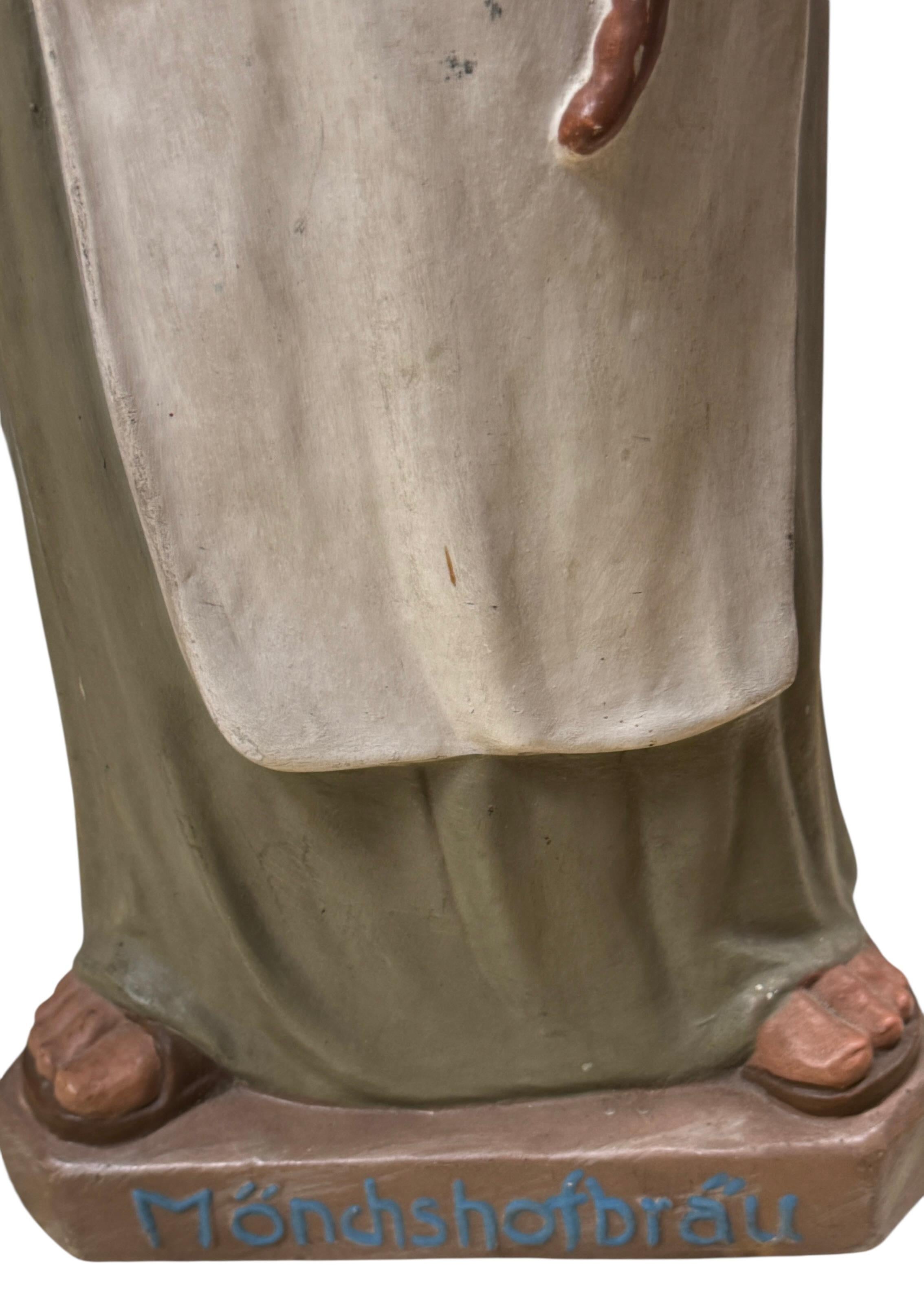 Statua originale del monaco 