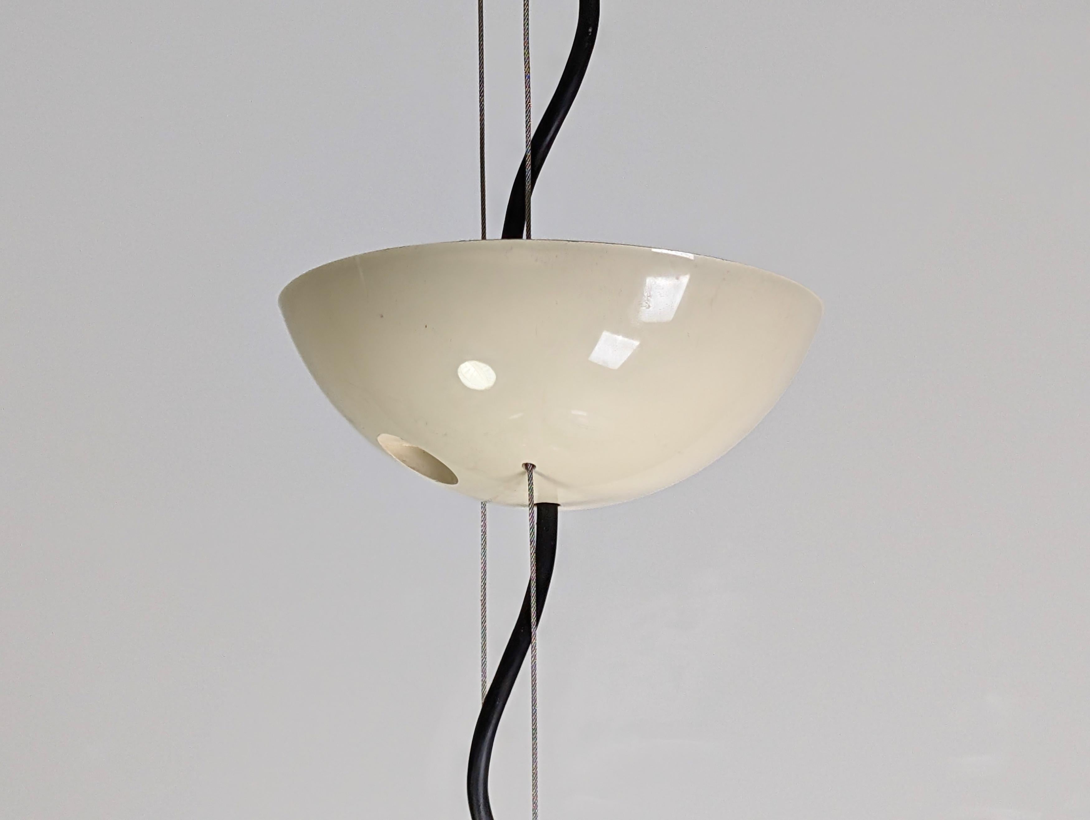 Cúpula lunar original Hängelampe Elio Martinelli Luce Pendelleuchte en venta 4