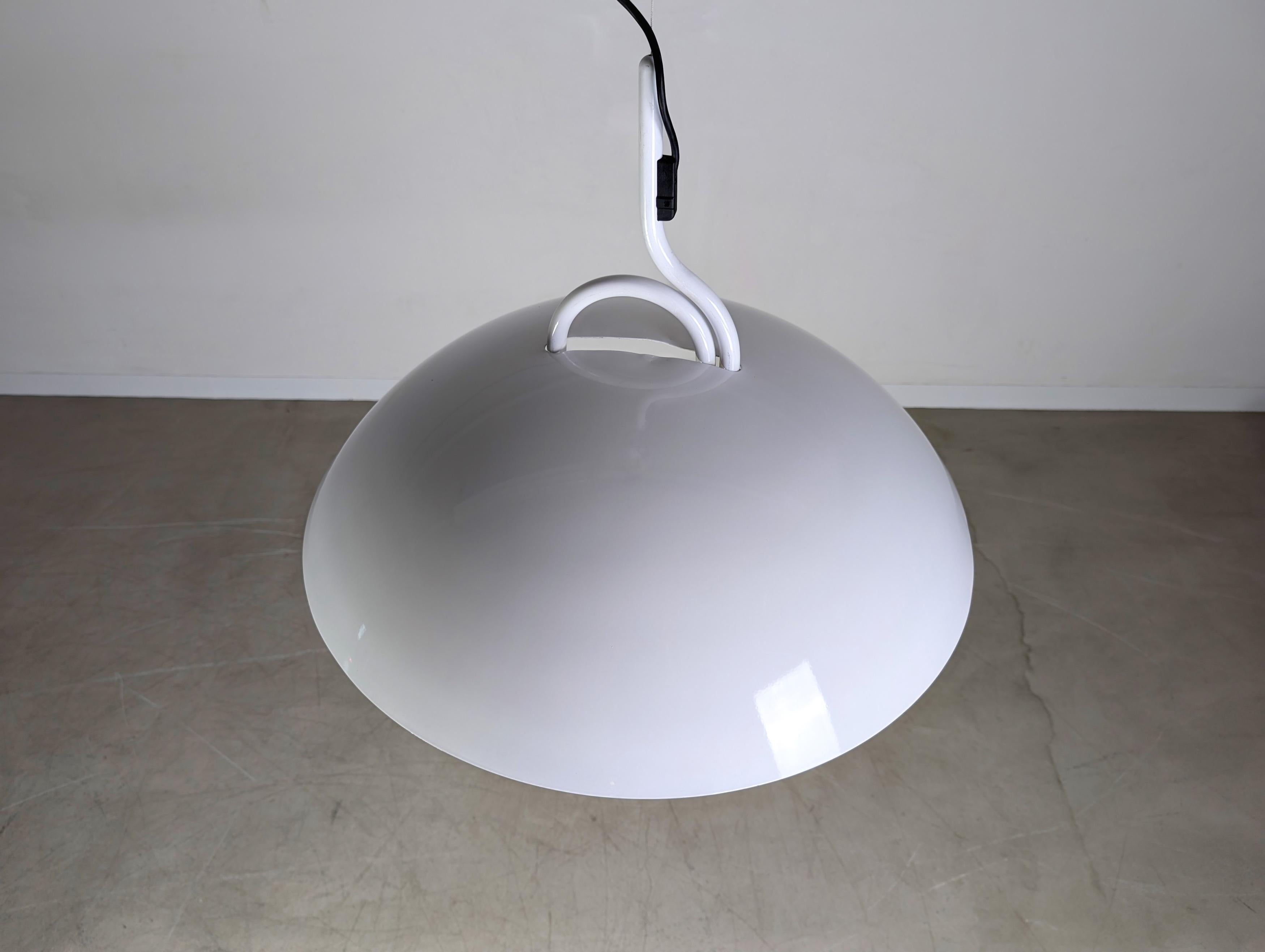 Cúpula lunar original Hängelampe Elio Martinelli Luce Pendelleuchte en venta 2