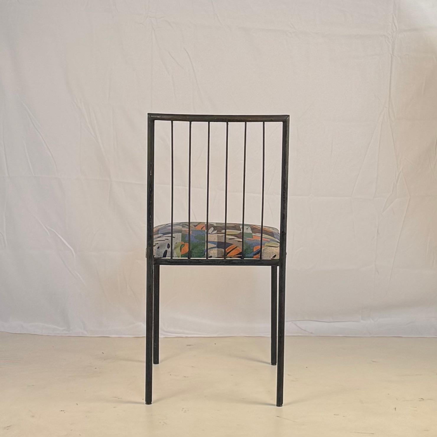 Original MTF 600 Chair by Geraldo de Barros for Unilabor In Good Condition For Sale In Los Angeles, CA