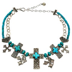 Original Mummy’s Bundle Necklace by Doug and Mary Handcock J3050