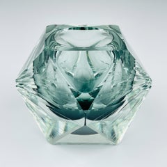Original murano glass ashtray, Italy, 1970s