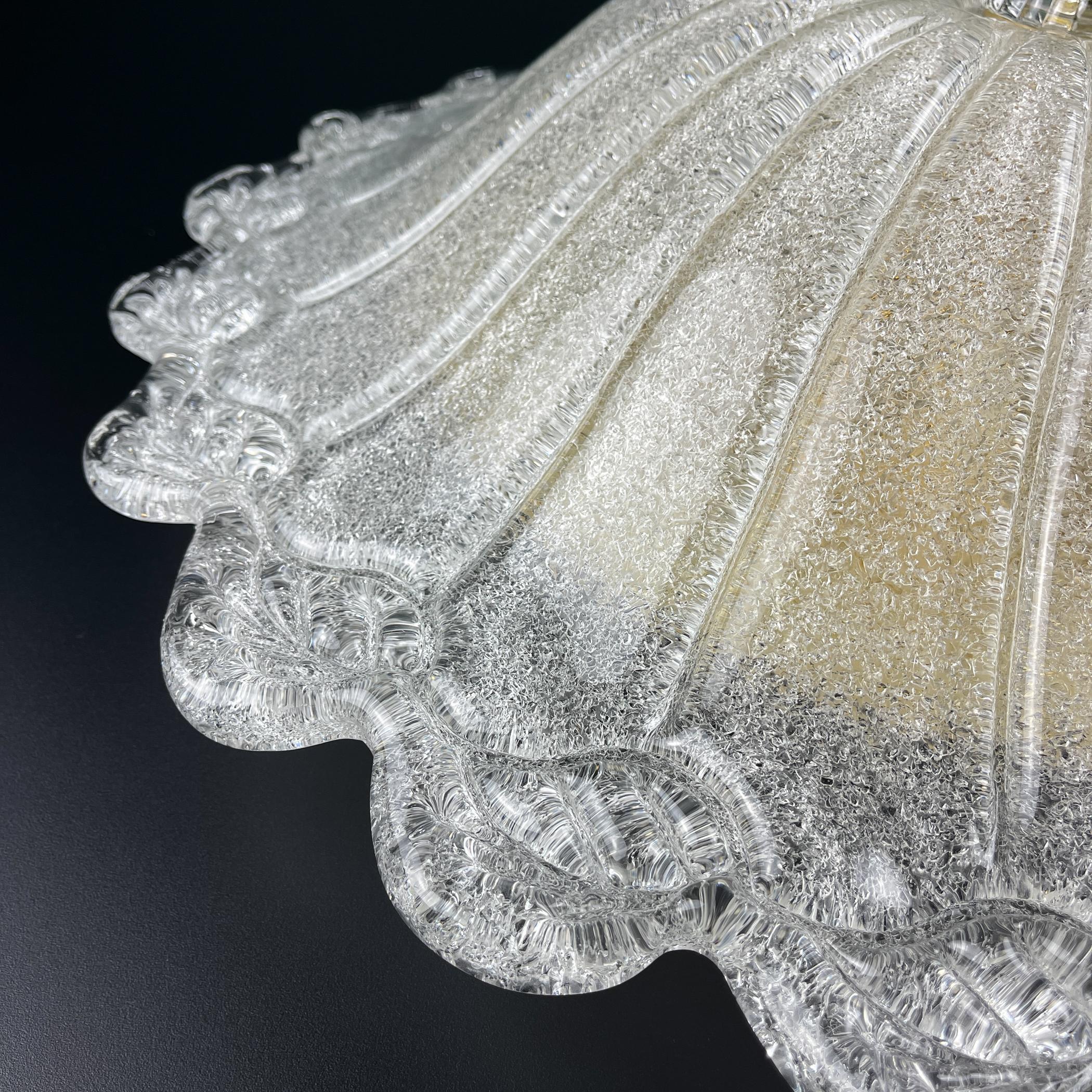 italien Plafonnier original en verre de Murano, Italie, années 1990 en vente