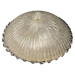 Lampada da soffitto originale in vetro di Murano, Italia anni '90