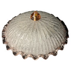 Lámpara de techo original de cristal de murano, Italia Años 90