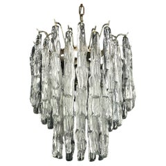 Original murano glass chandelier by J. Kalmar, Austria 1960s