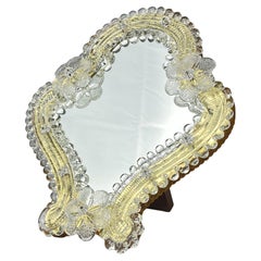 Original Murano glass mirror, Italy 1950s