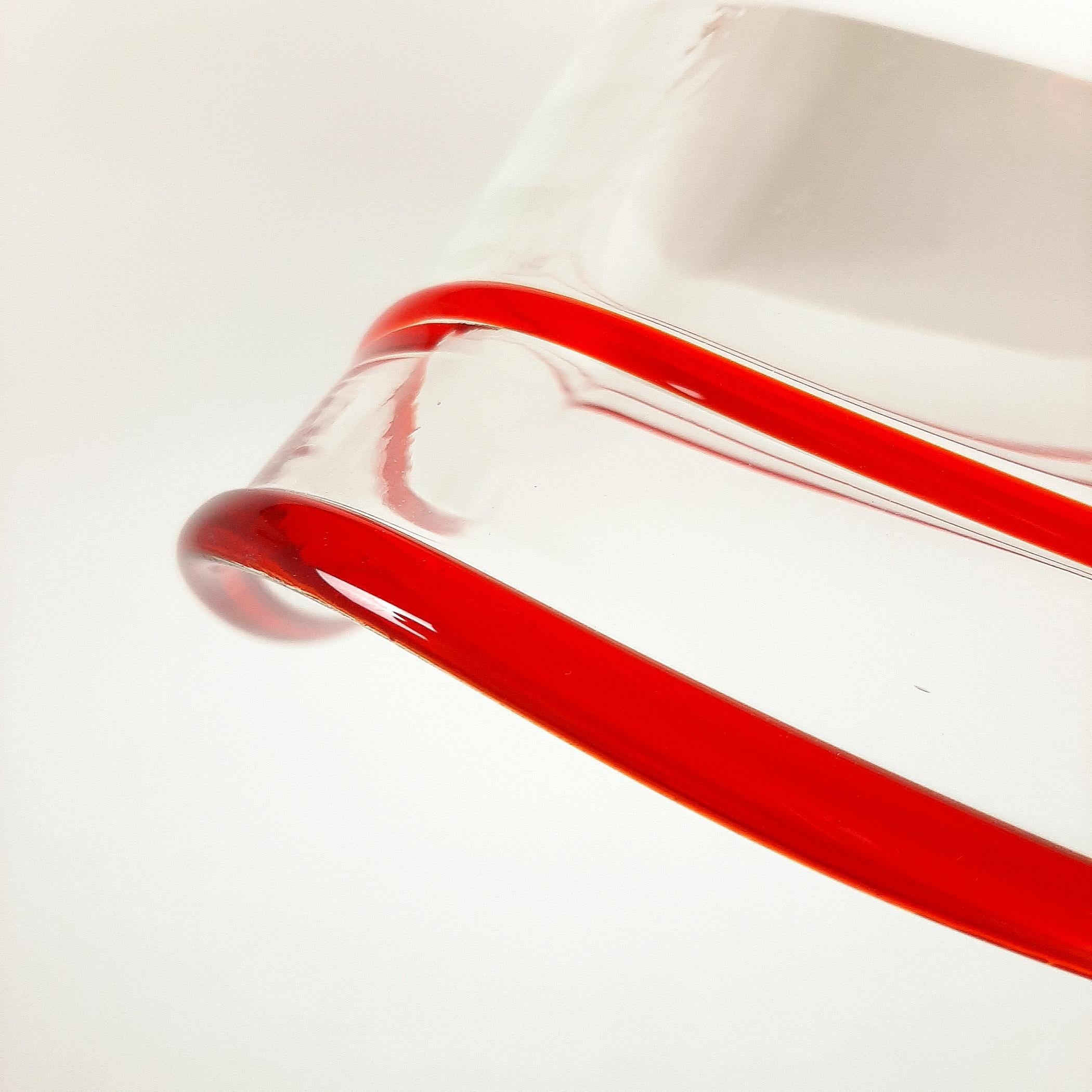 Original murano glass pendant lamp by Renato Toso for Leucos, Italy 1970s en Bueno estado para la venta en Miklavž Pri Taboru, SI