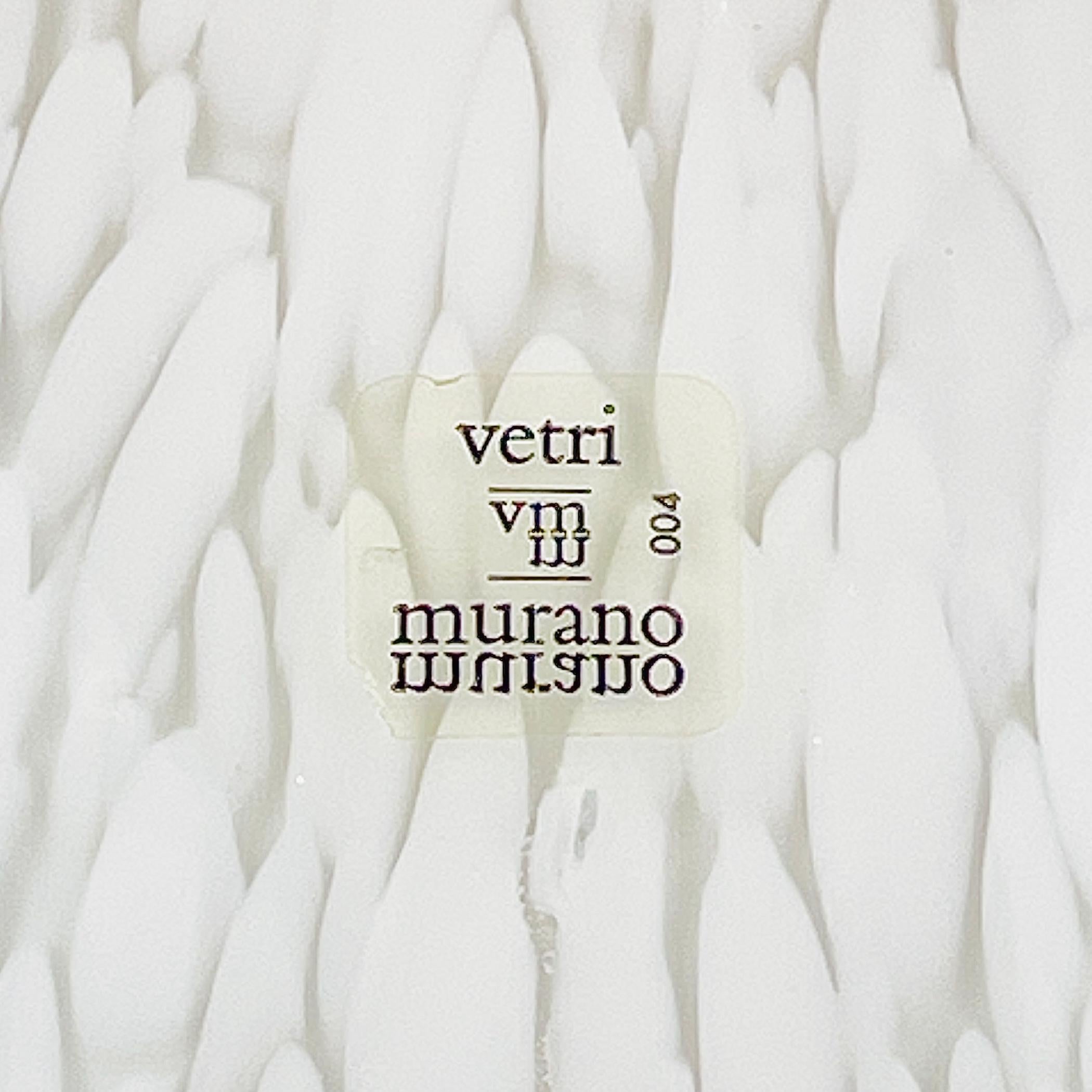 Original Murano glass pendant lamp Fazzoletto Vetri Murano 004, Italy, 1970s 1