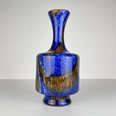 Original Murano glass vase by Carlo Moretti Italy 1970s