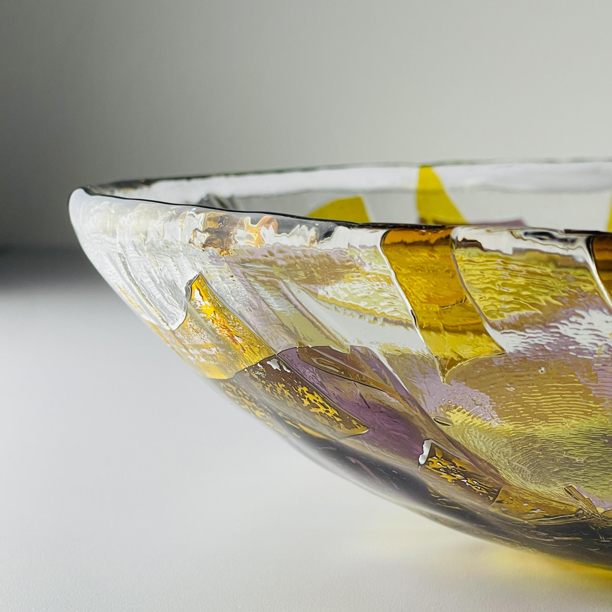 Vase aus Murano-Glas von La murrina, hergestellt in Italien in den 1980er Jahren.
La murrina ist ein Symbol für herausragendes Design mit einzigartigen Glasprodukten 