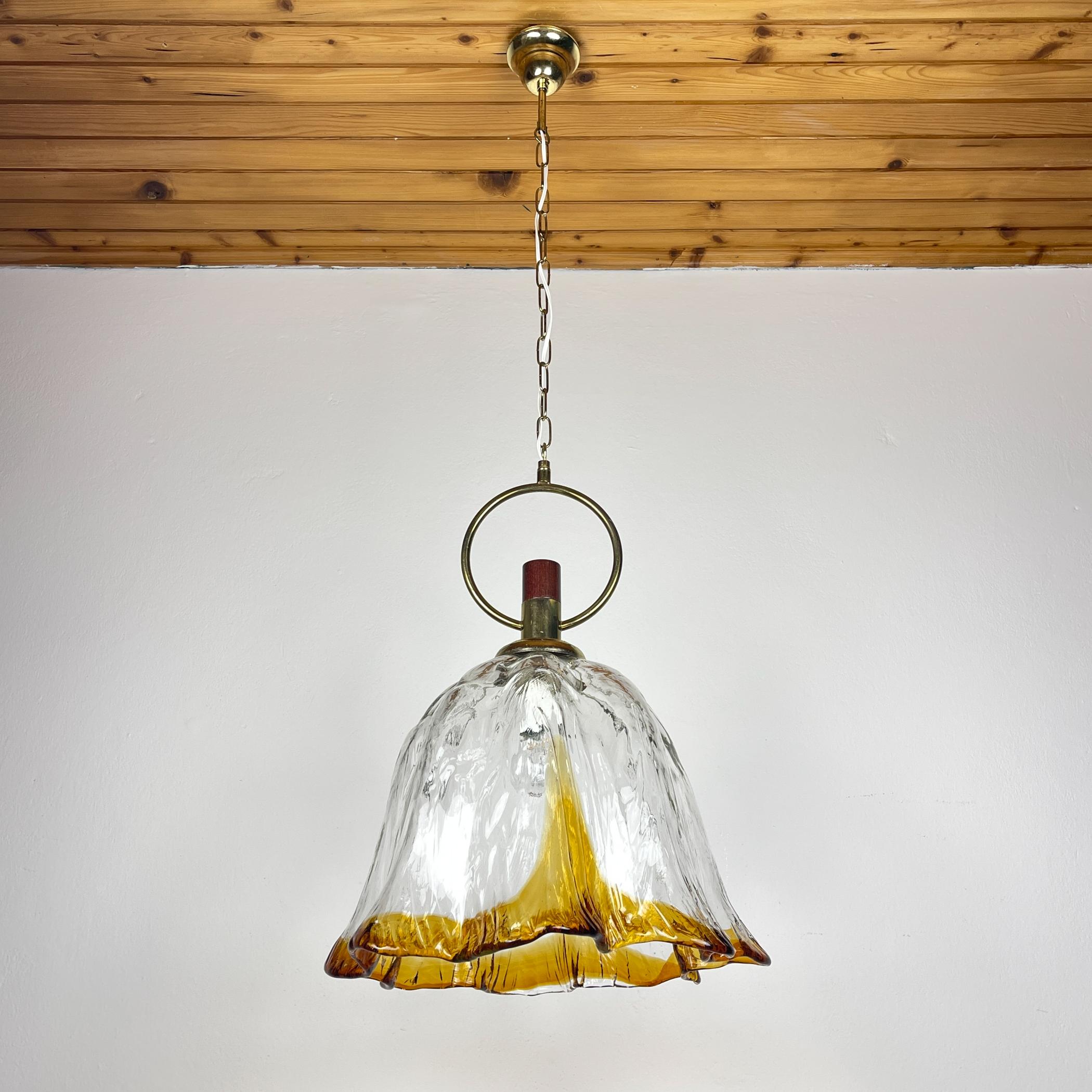 Original Murano pendant lamp, Italy 1970s im Angebot 4