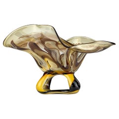 Vase original de Murano par Enrico Camozzo pour Artigianato Murano Italie 1990