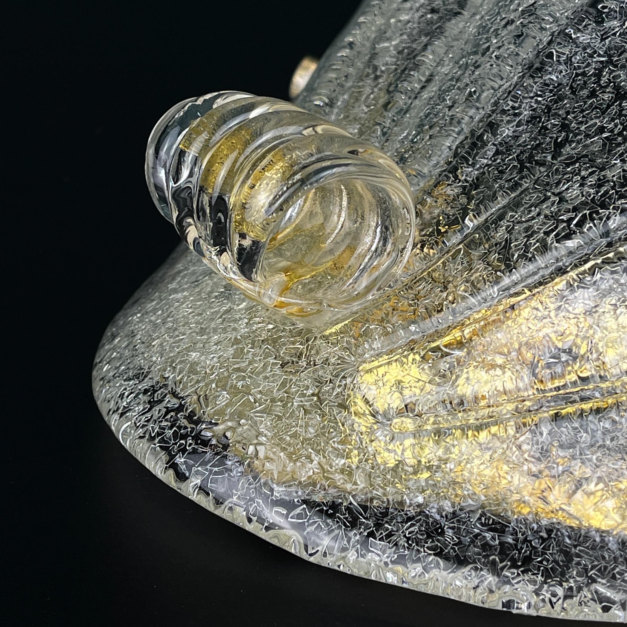 Verre de Murano Applique murale originale de Murano par Barovier&Toso, Italie années 1960 en vente