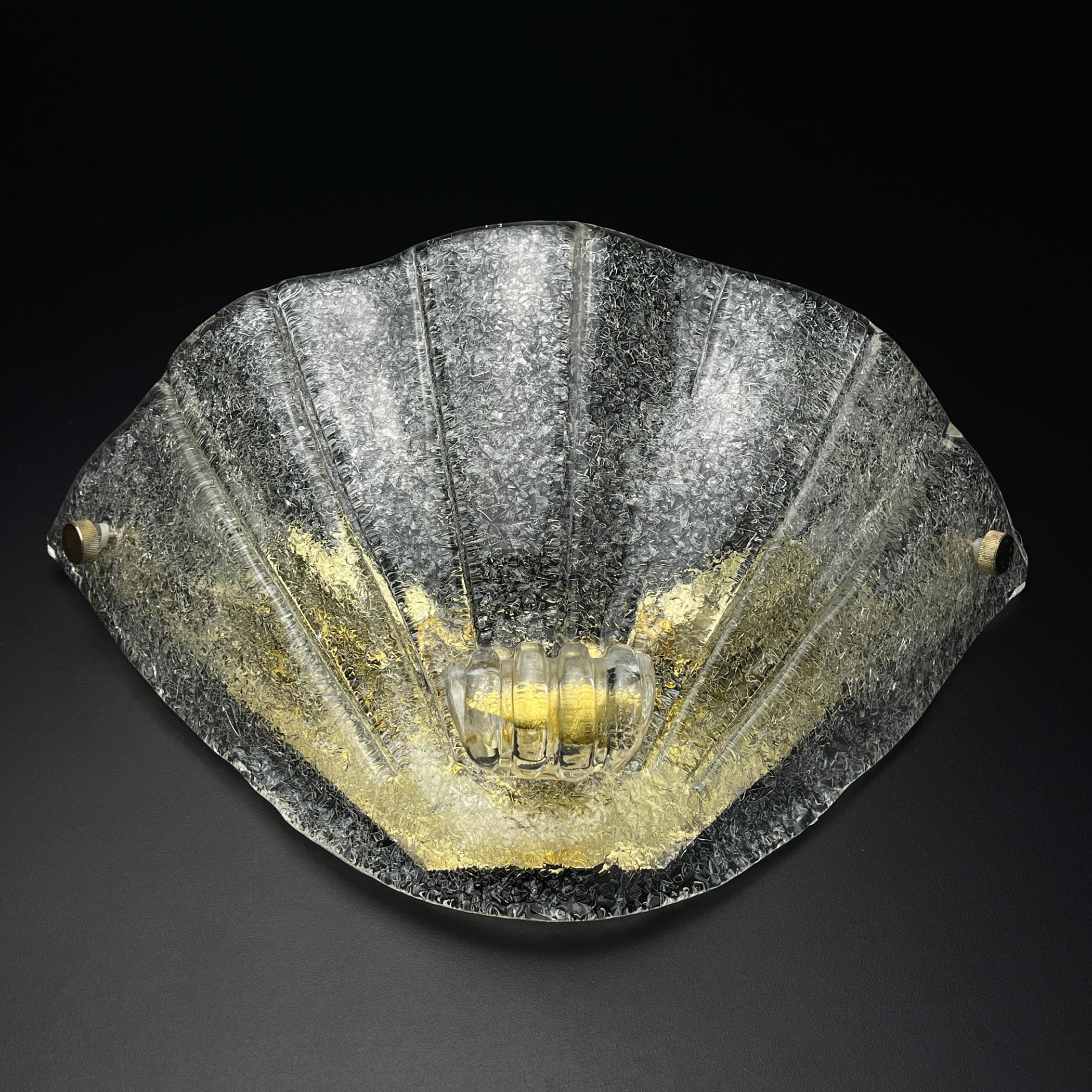 Applique murale originale de Murano par Barovier&Toso, Italie années 1960 en vente 1