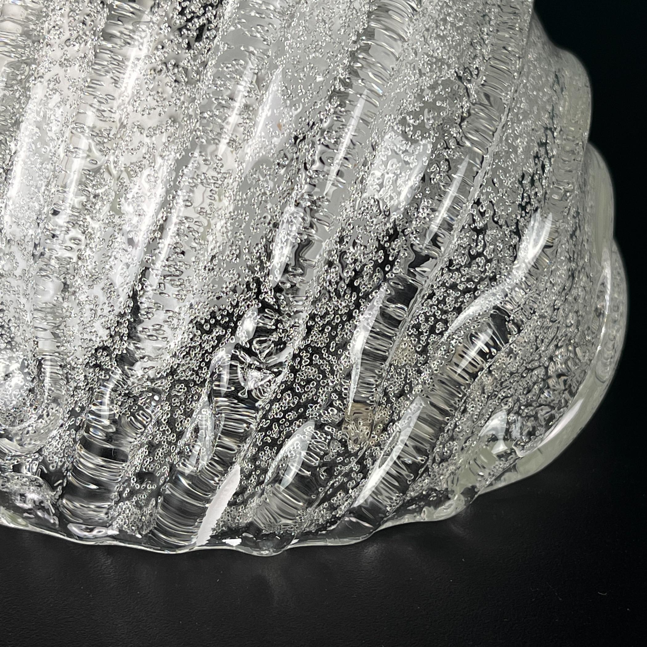 Original murano wall lamp, Italy 1970s In Good Condition For Sale In Miklavž Pri Taboru, SI