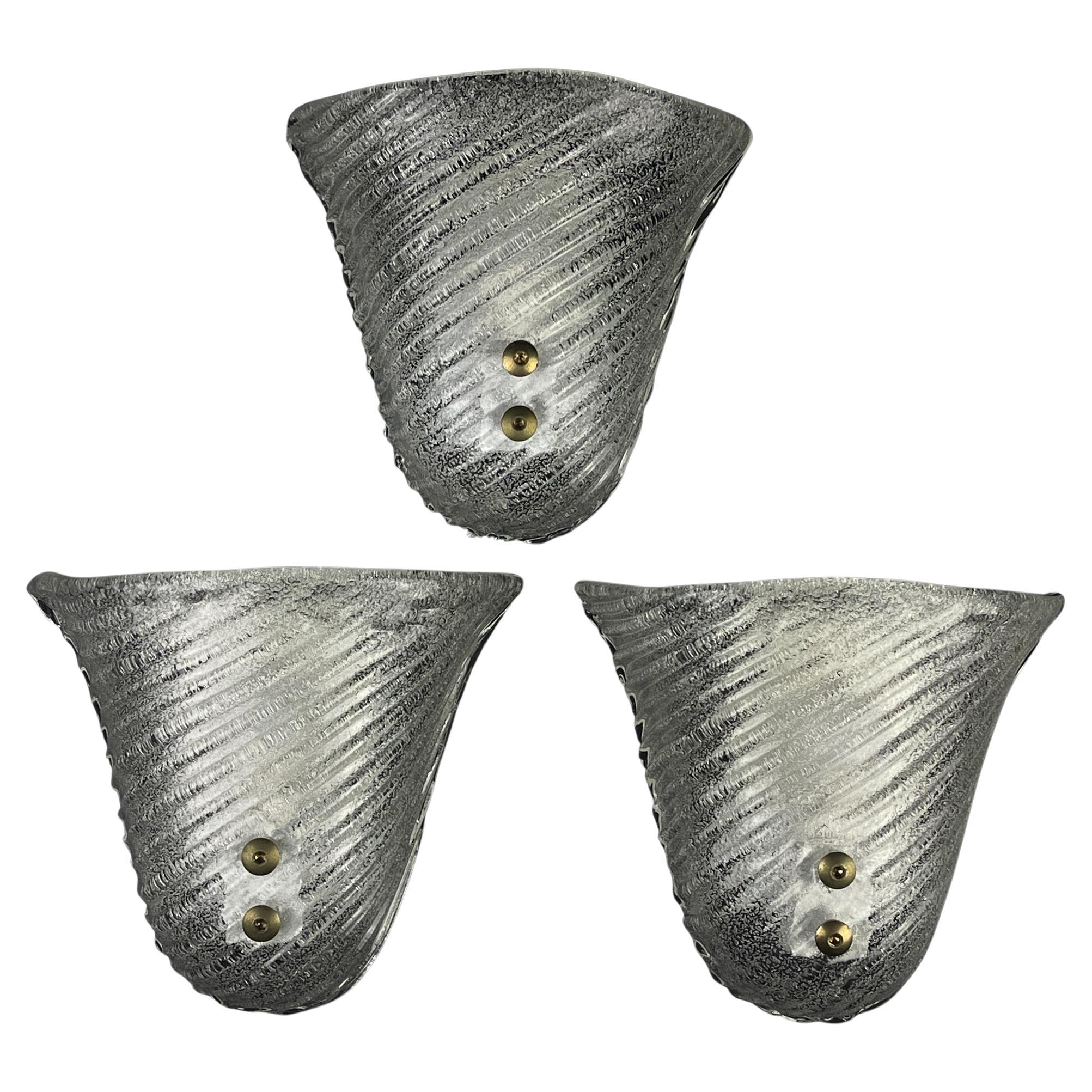 Original Murano Wandleuchte, Italien 1970er