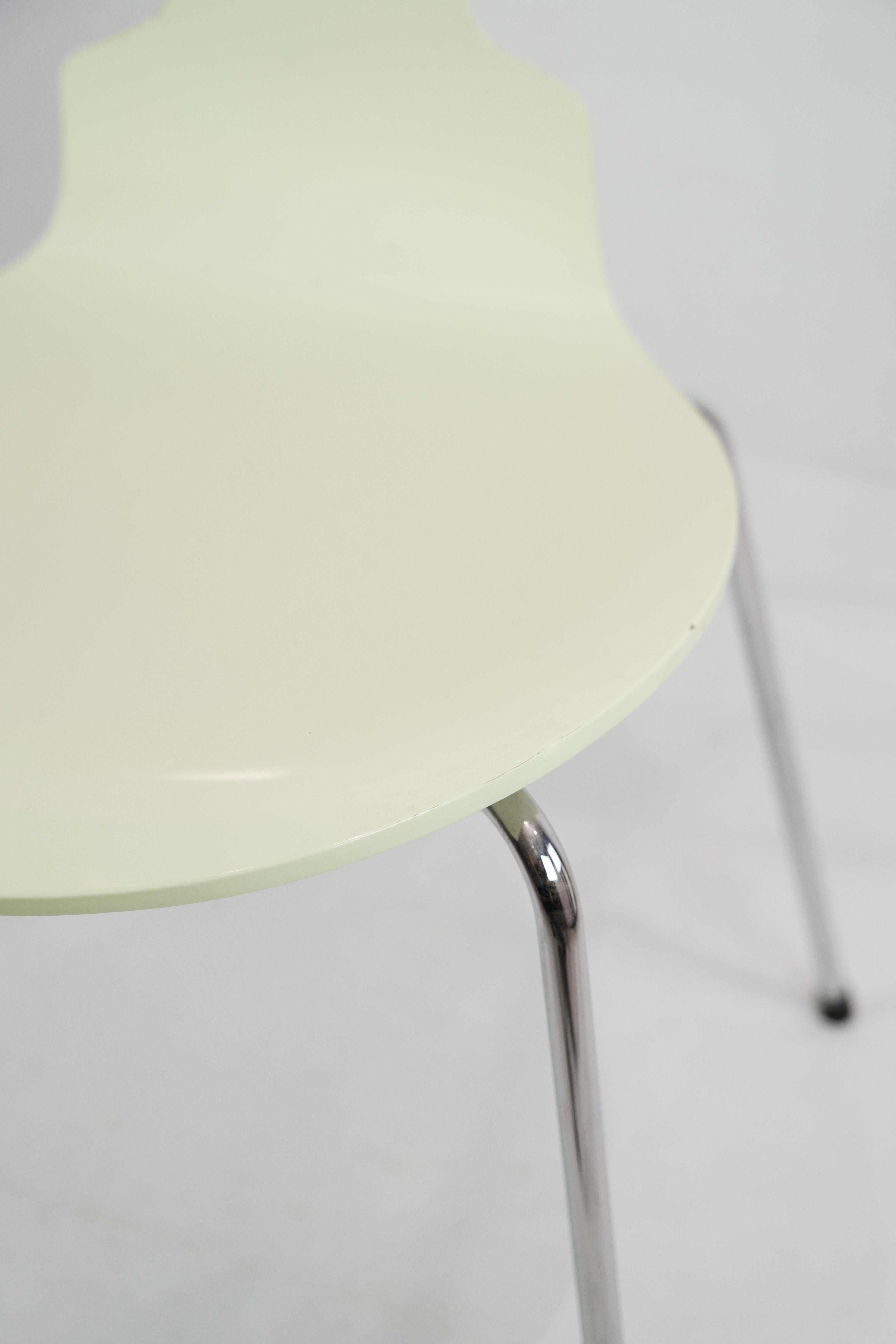 Original Ant Chairs Model 3101 In Pastel Green By Arne Jacobsen From 1970s For Sale 5