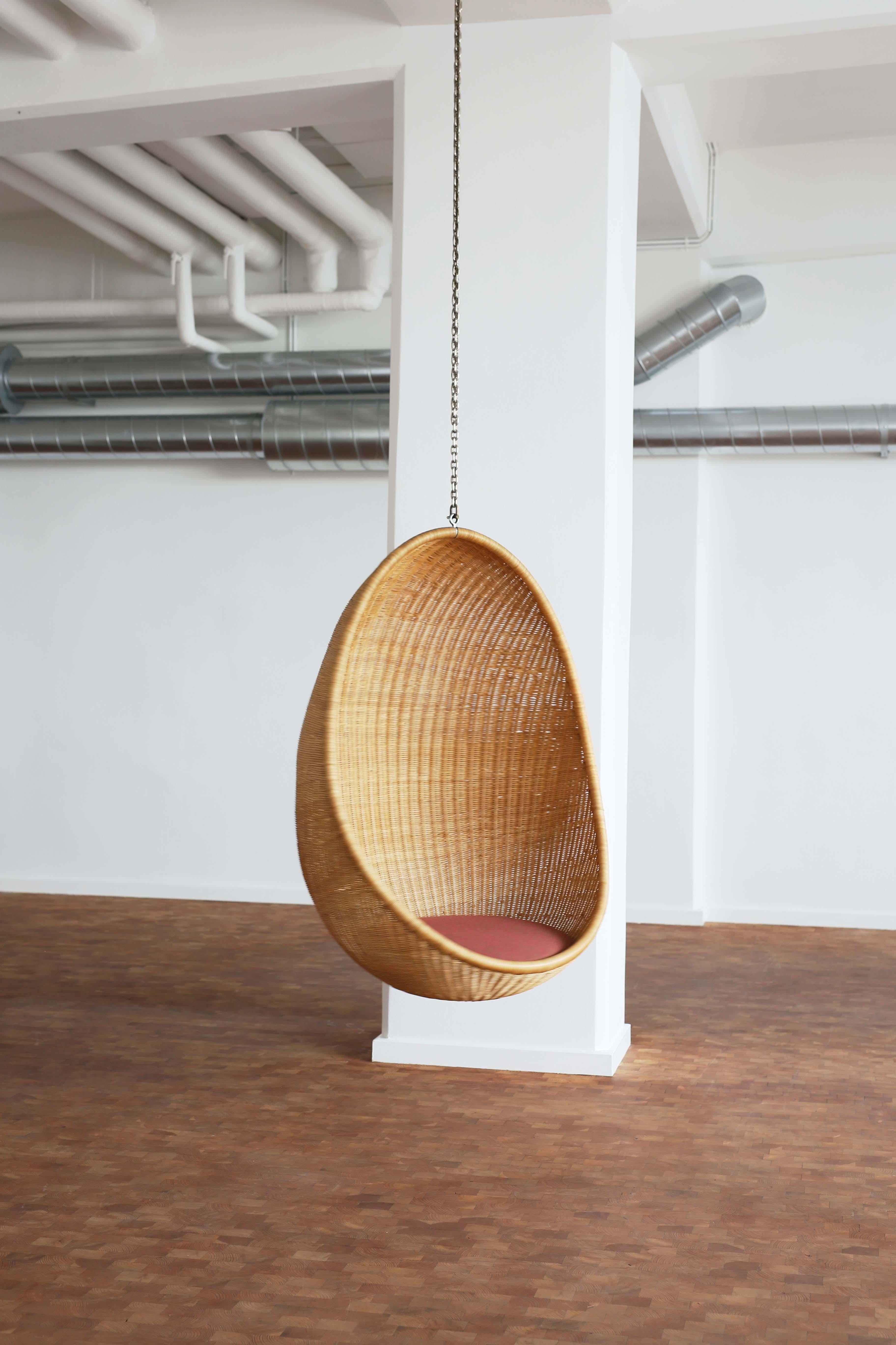 Silla colgante Eeg original de Nanna Ditzel para R. Wengler, 1959 Escandinavo moderno en venta